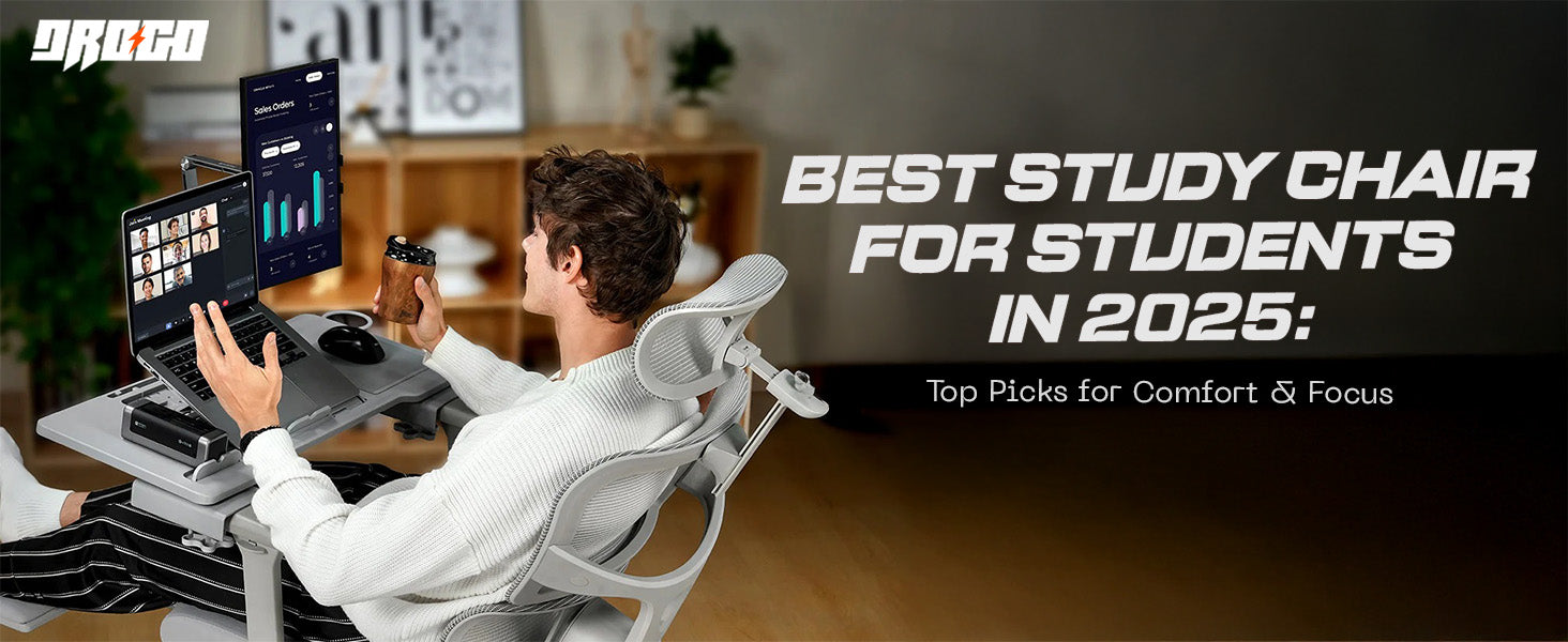 Best Study Chair for Students in 2025: Top Picks for Comfort & Focus