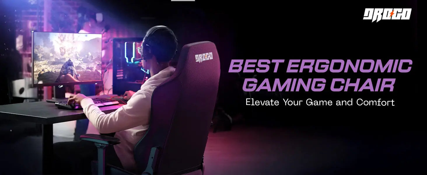 The Best Ergonomic Gaming Chair: Elevate Your Game and Comfort Drogo India