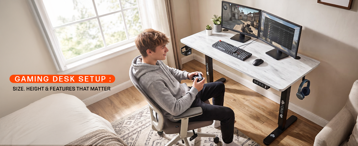 Gaming Desk Setup Guide: Size, Height & Features That Matter