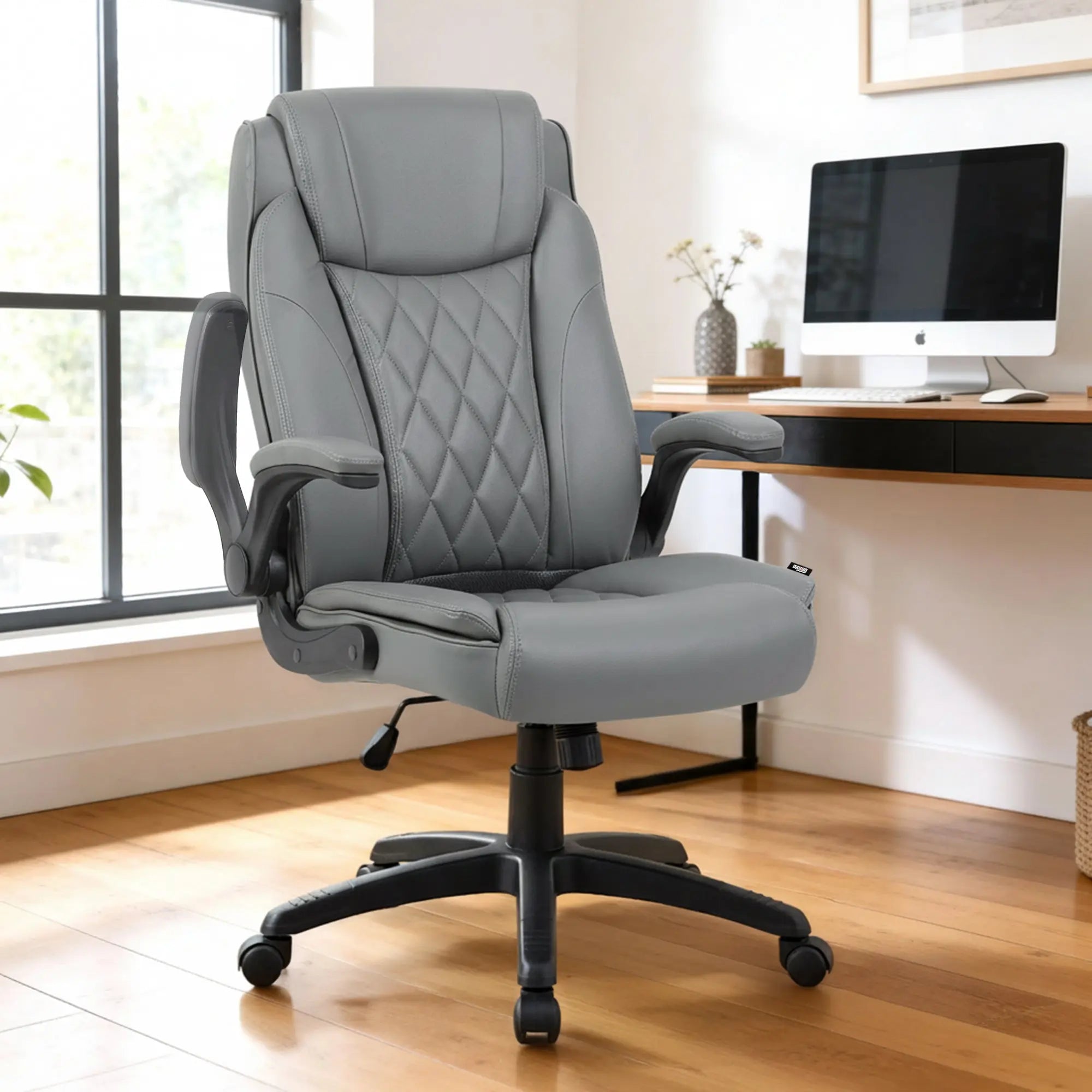 Drogo Dominus Ergonomic Leather Office Chair Drogo India