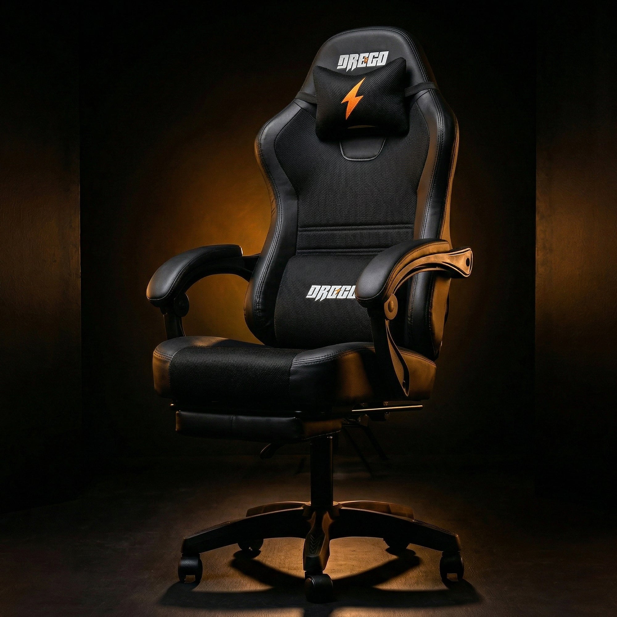 Drogo Aura Ergonomic Gaming Chair with Premium PU Leather Fabric