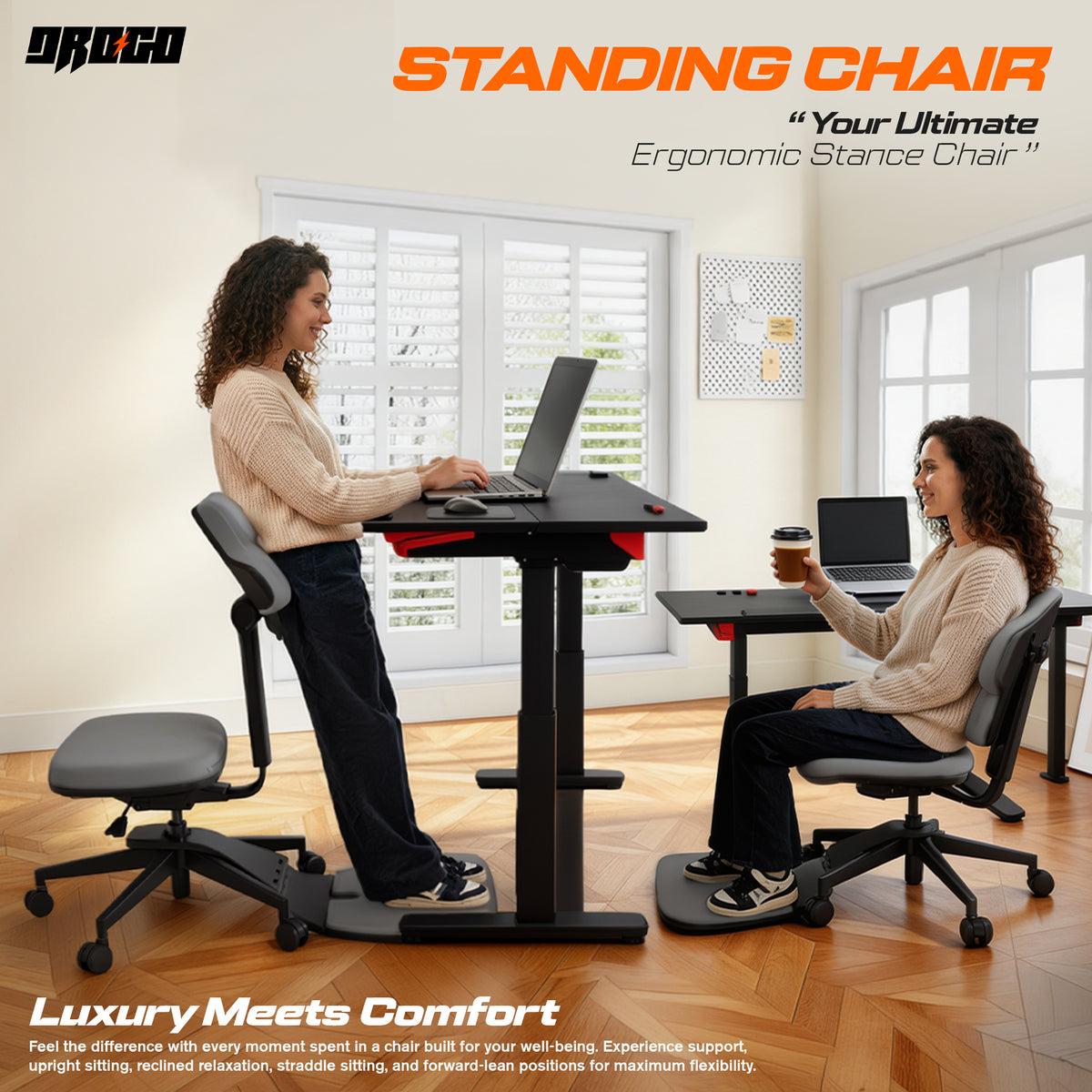 Drogo Stance Ergonomic Standing Mat Chair