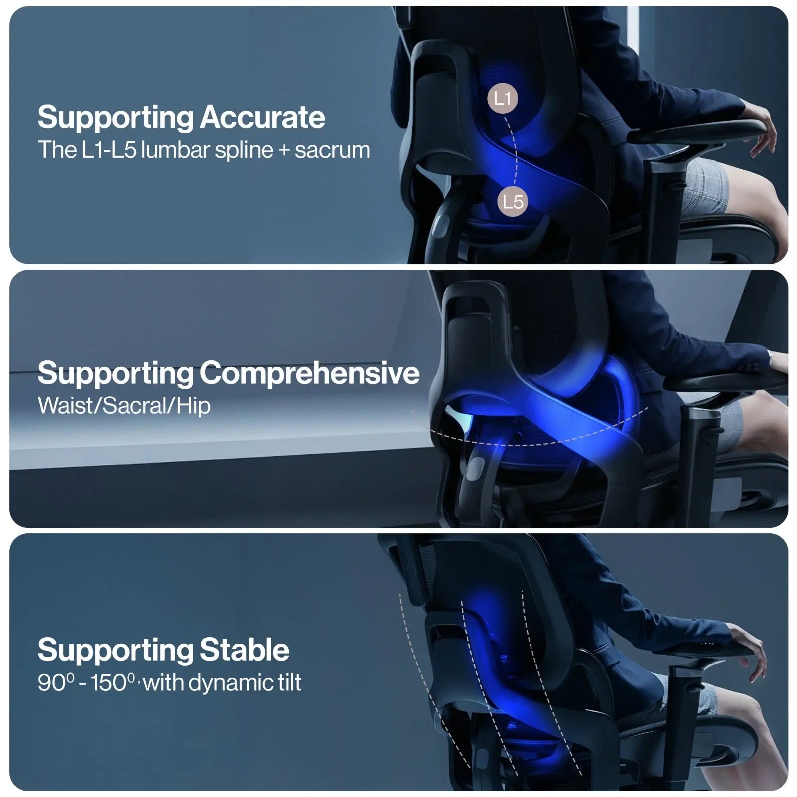 Flow360 Ergonomic Office Chair Drogo India