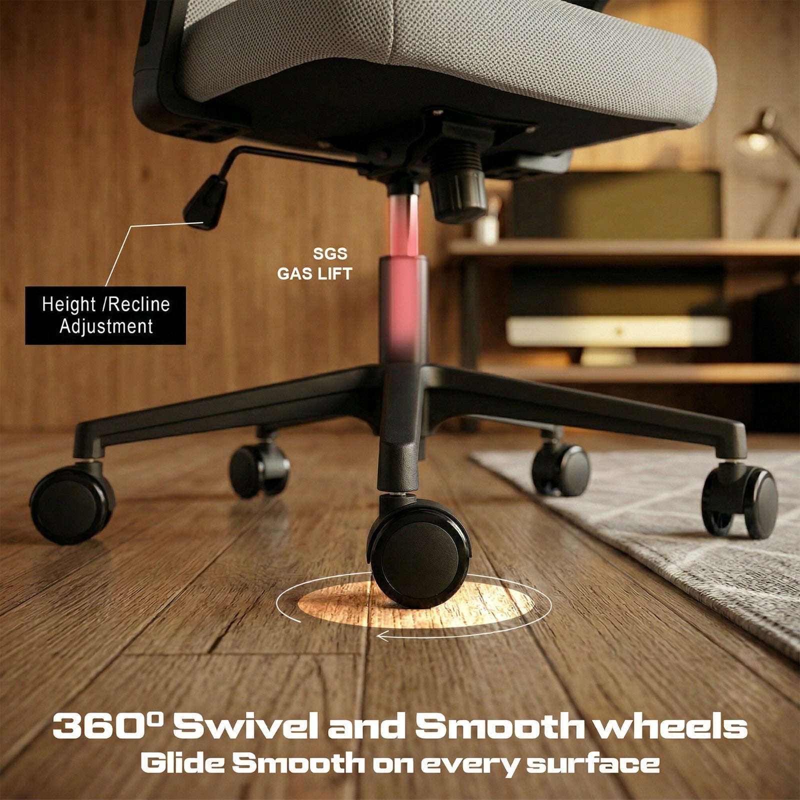 Drogo DynamicWing Ergonomic Computer Chair for Work from Home