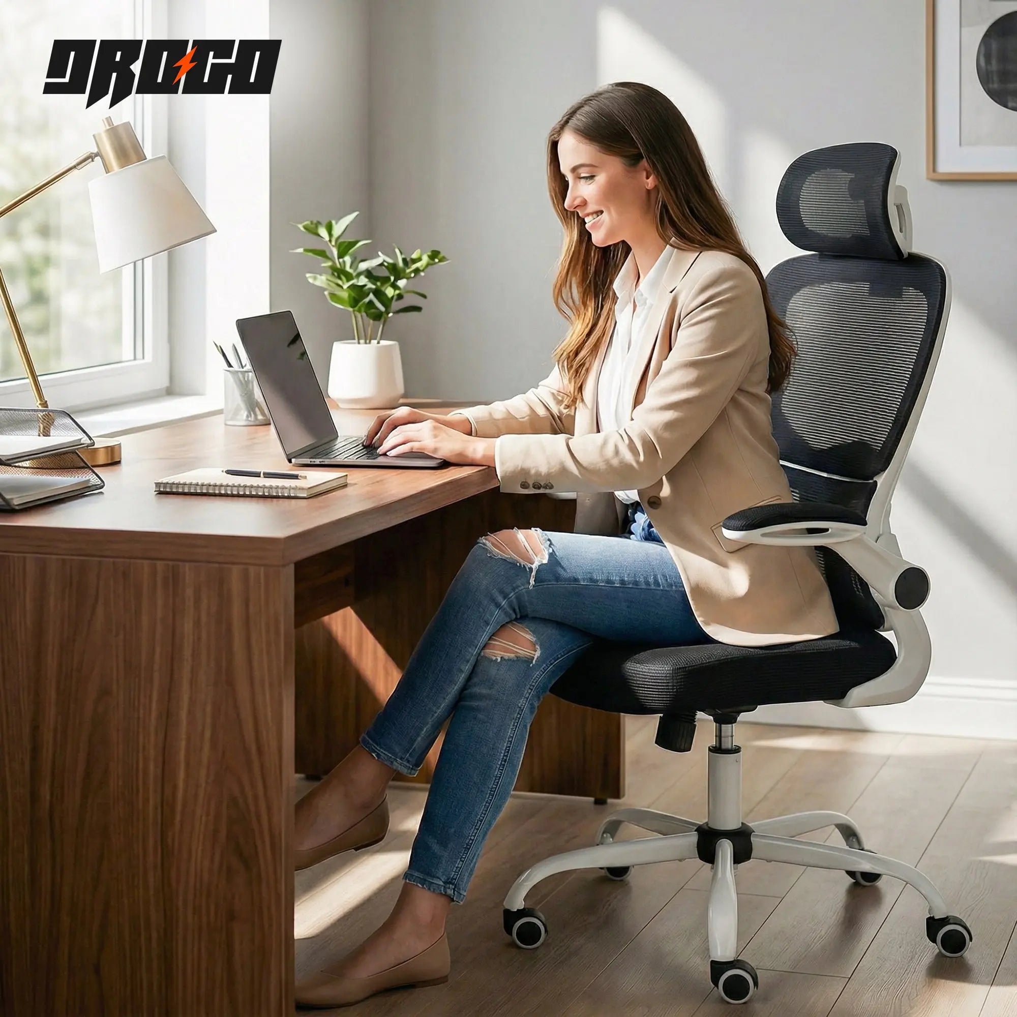 Drogo Aerofly Ergonomic Office Chair For Work From Home Drogo India