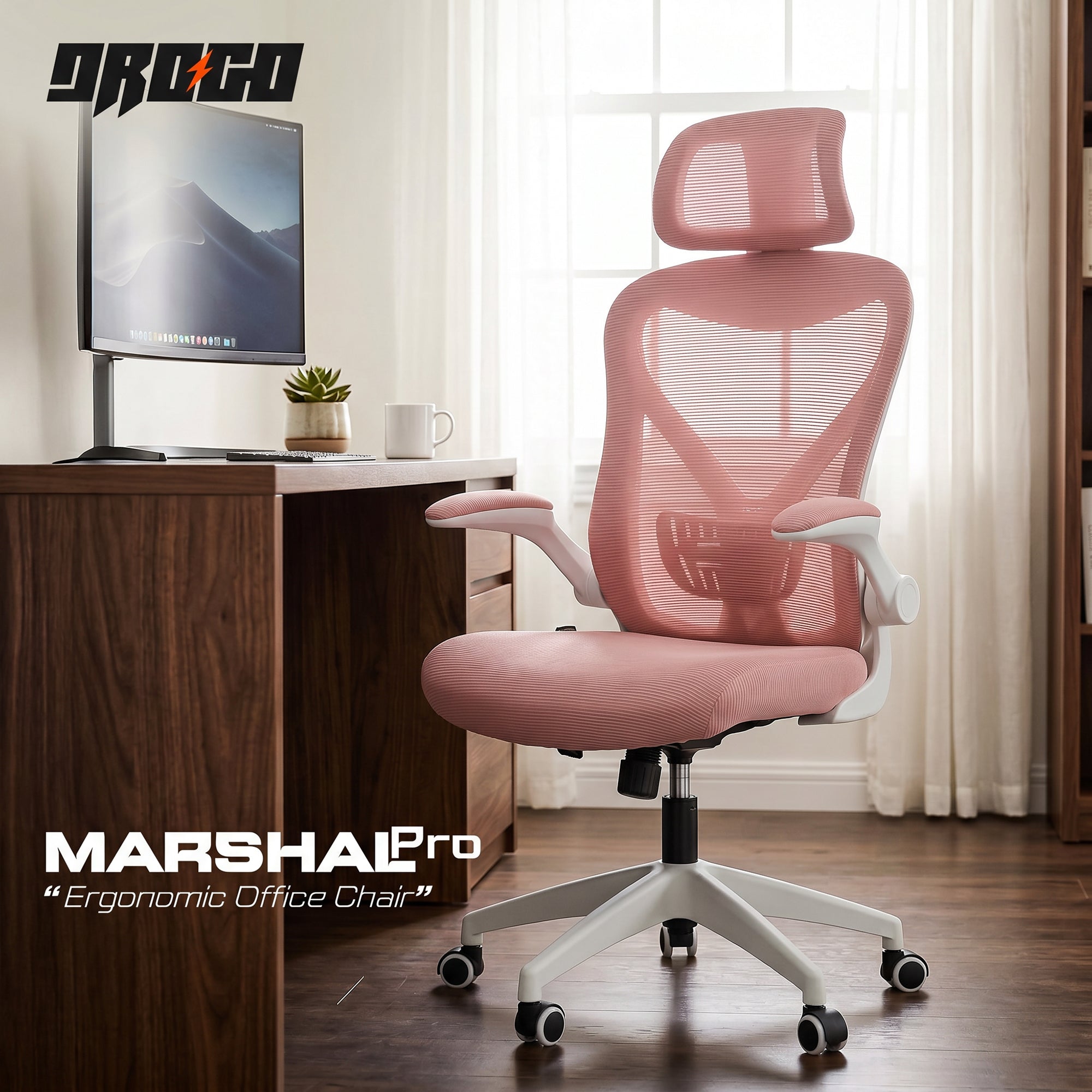 Drogo Marshal Pro Premium Ergonomic Office Chair for Work from Home
