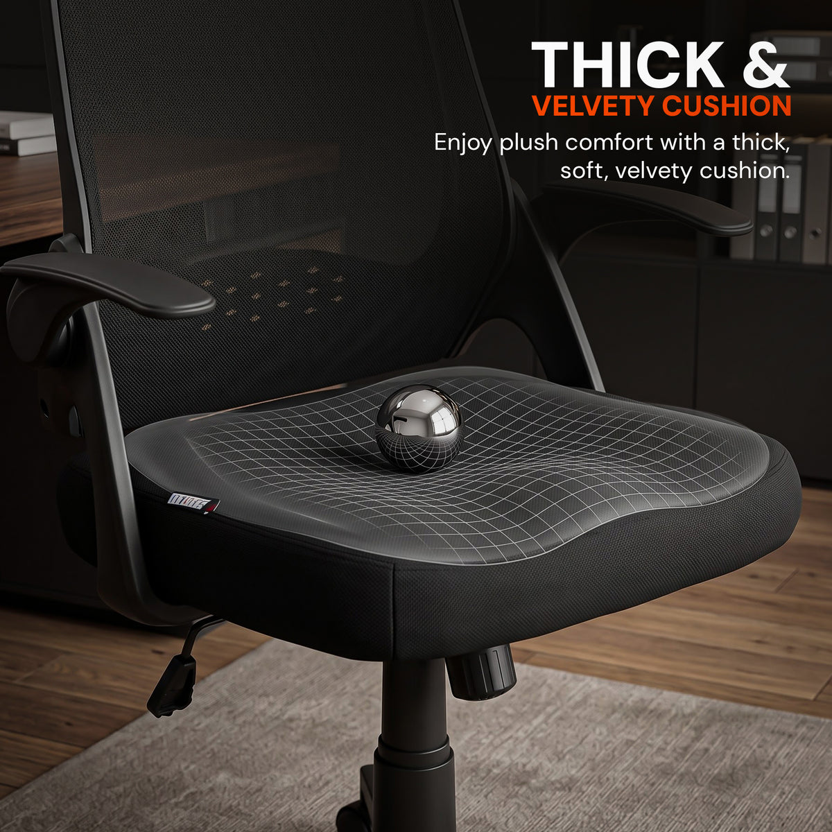 Drogo Zenar Mesh Ergonomic Office Chair for Work & Study