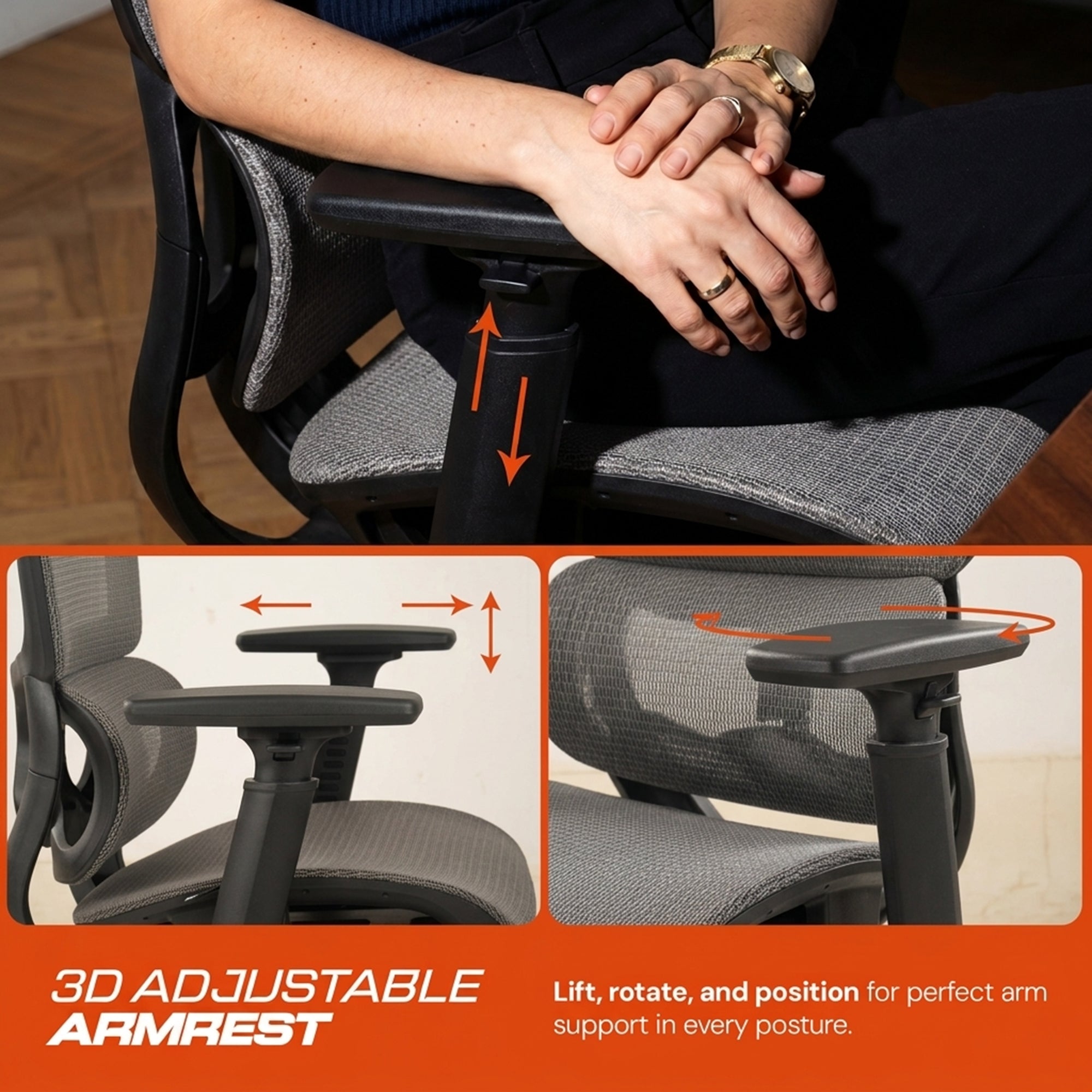 Drogo ProFlex Ergonomic Office Chair for Work from Home