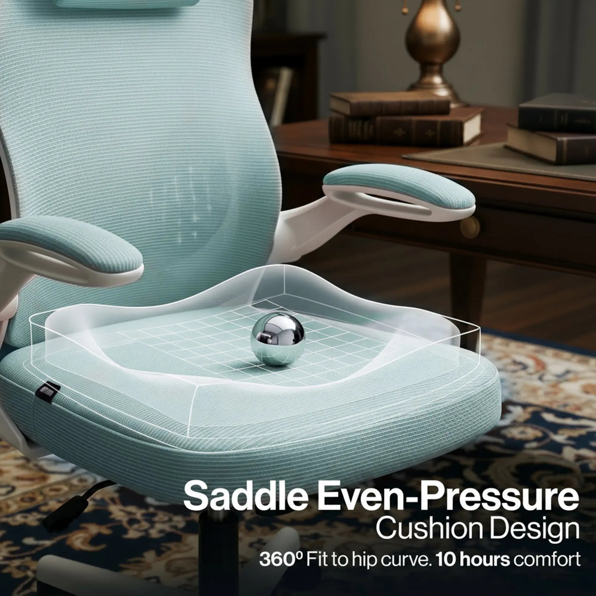 Pre Order Drogo ErgoFlex Ergonomic Office Chair for Work from Home Drogo Ergonomics