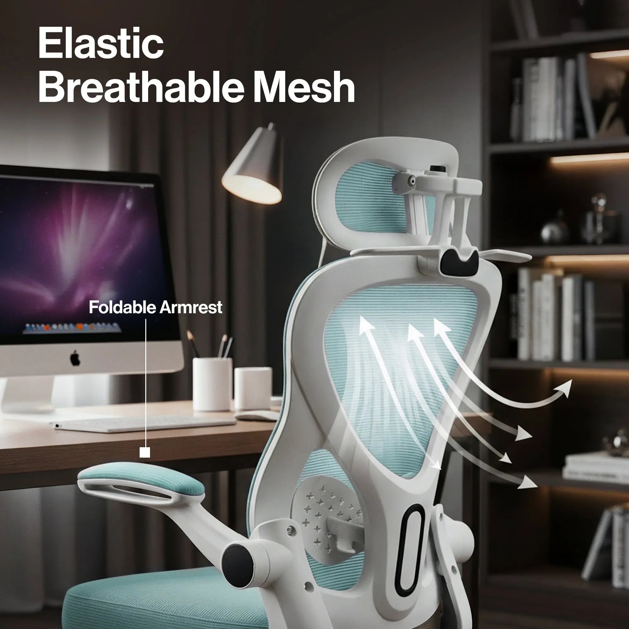 Pre Order Drogo ErgoFlex Ergonomic Office Chair for Work from Home Drogo Ergonomics