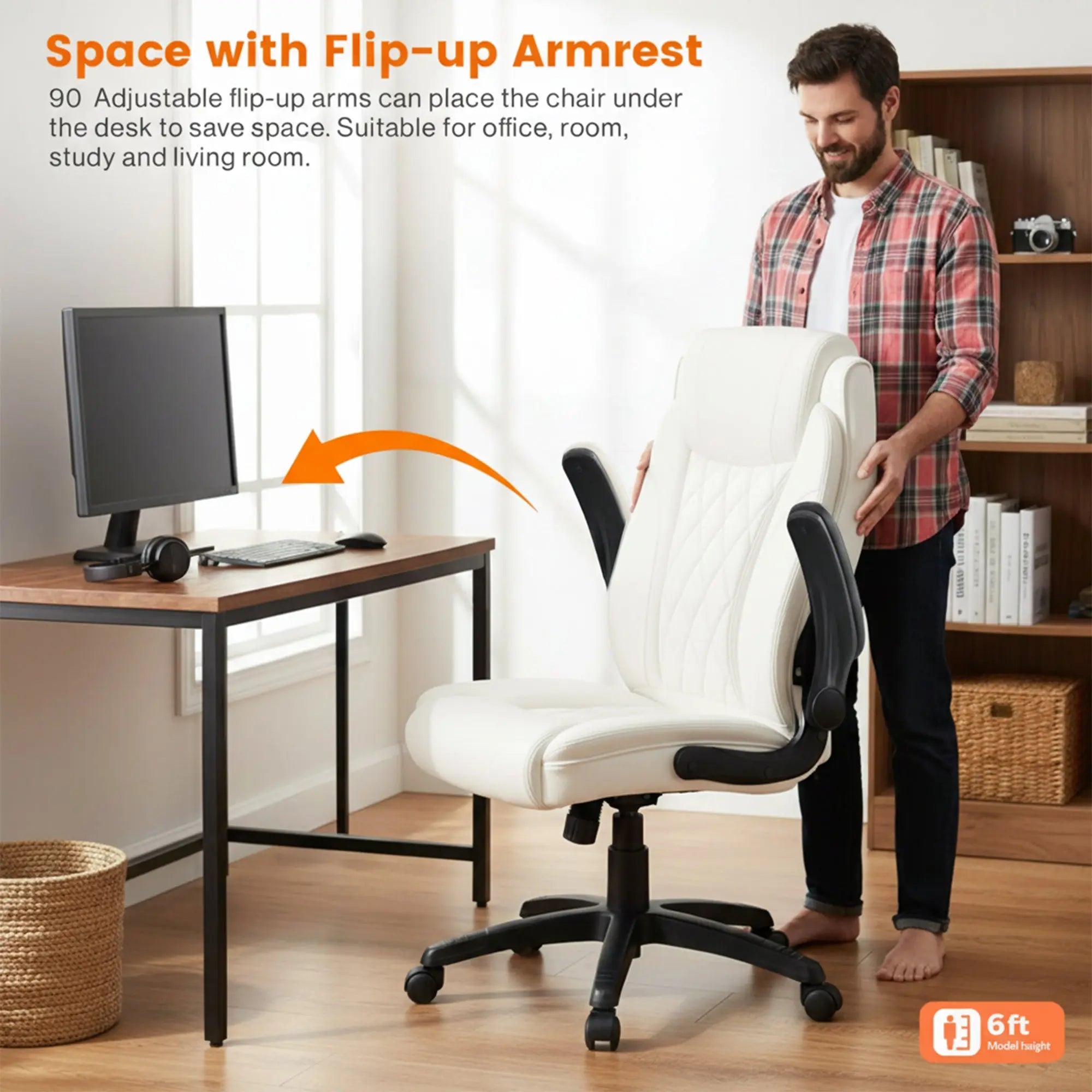 Drogo Dominus Ergonomic Leather Office Chair Drogo India