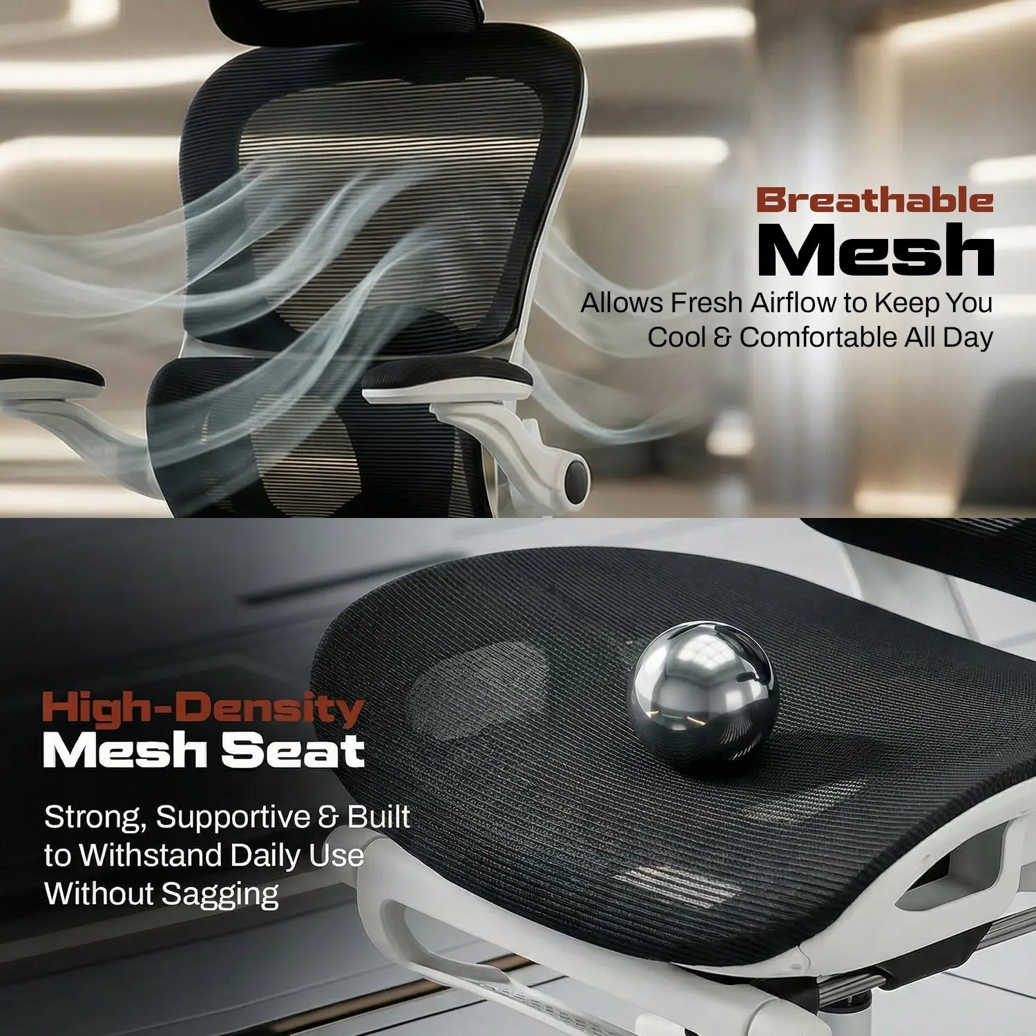 Drogo Quantum Ergonomic Computer Office Chair Drogo India