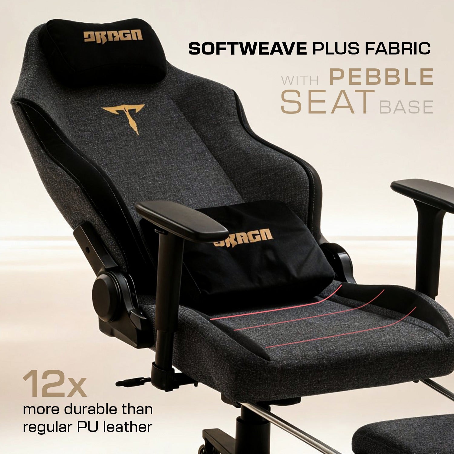 Drogo Titan Ultra Ergonomic Gaming Chair with Soft Weave Mesh Fabric