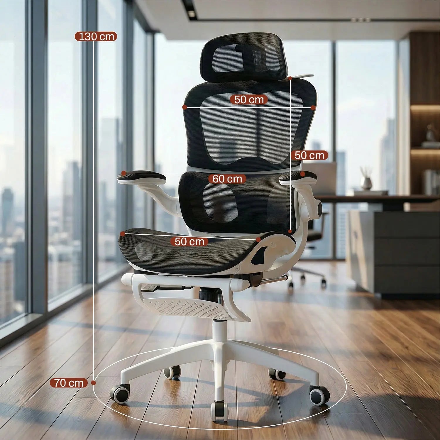 Drogo Quantum Ergonomic Computer Office Chair Drogo India