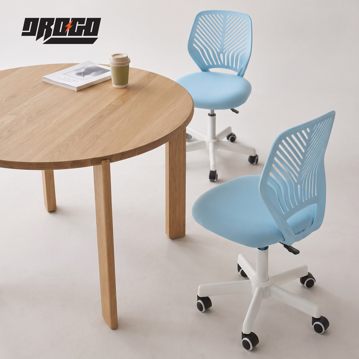 Drogo Ergonomic Small Study Computer Chairs for Girls Boys Teens
