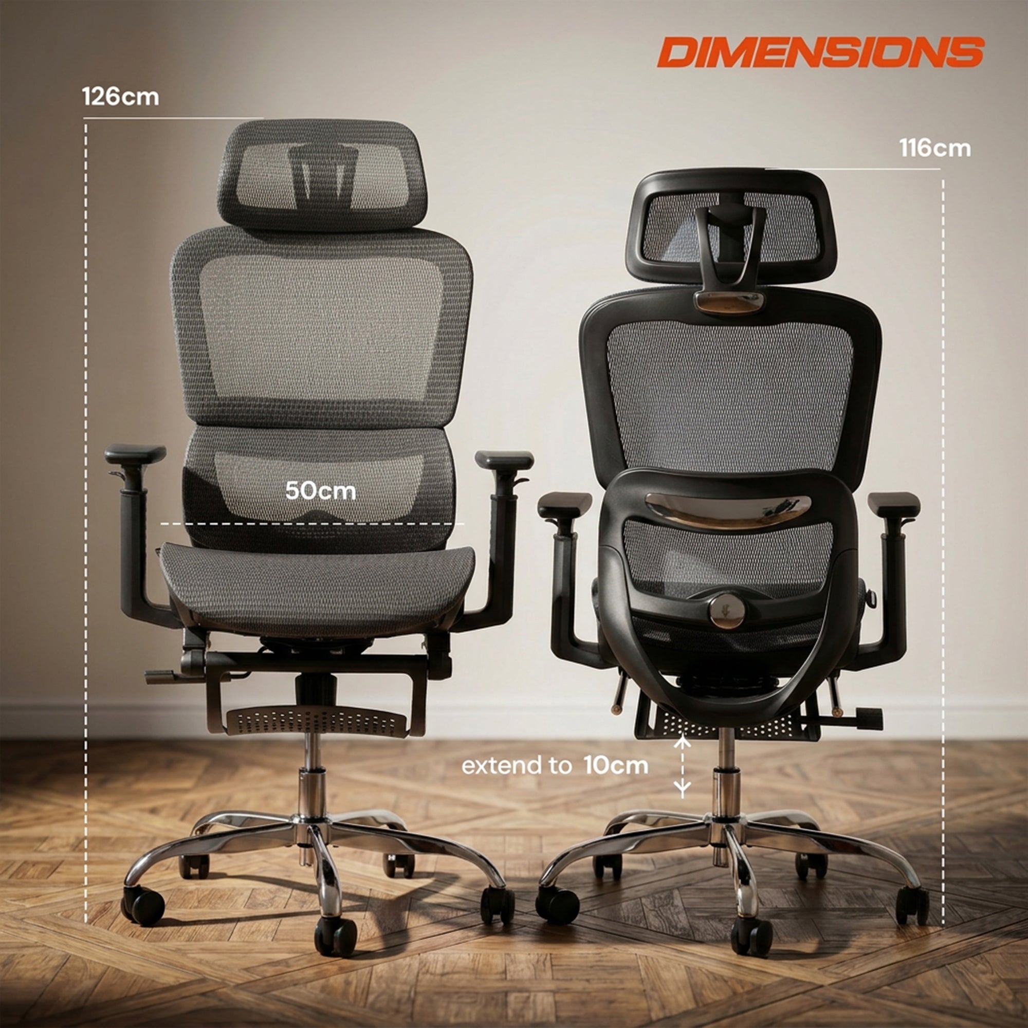 Drogo ProFlex Ergonomic Office Chair for Work from Home