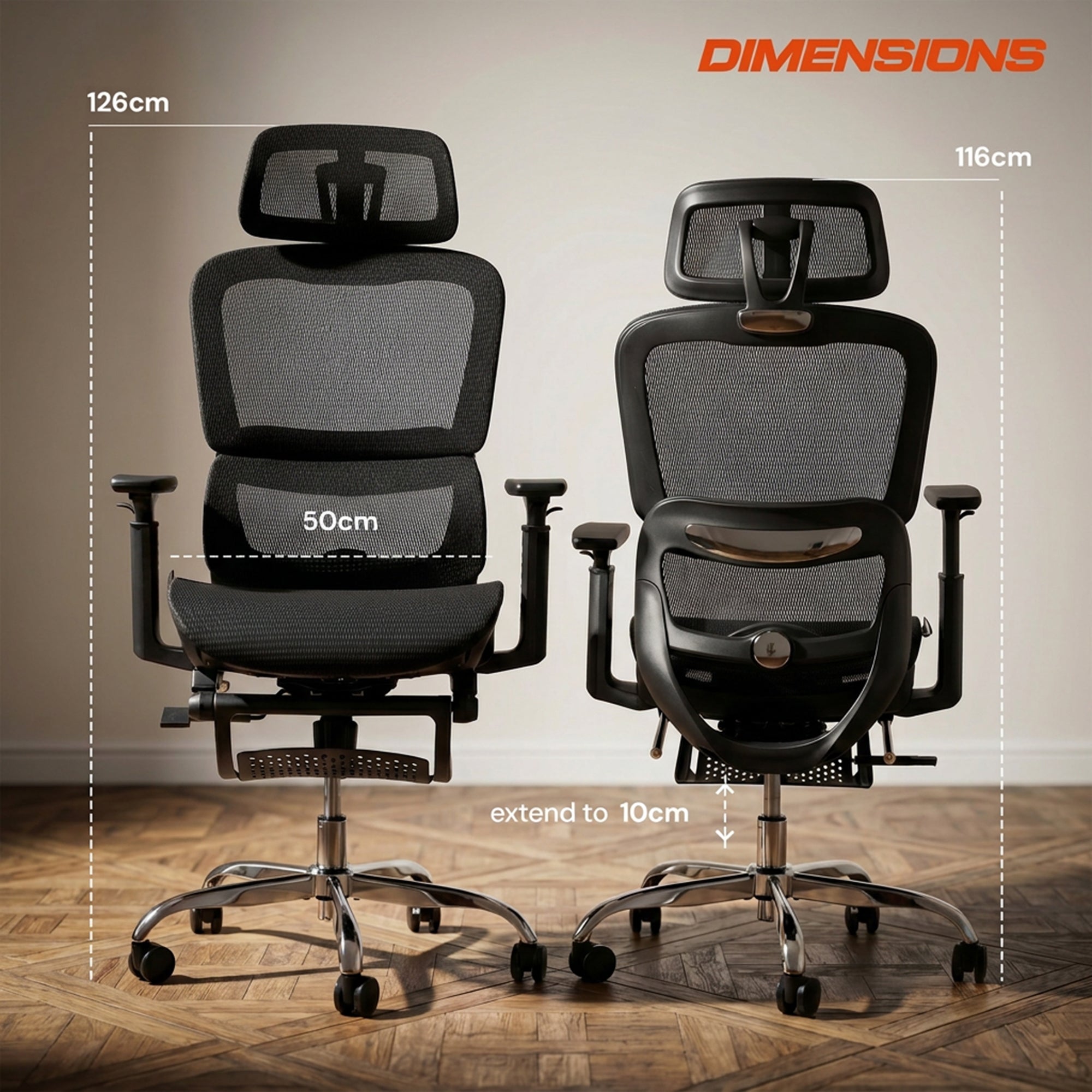 Drogo ProFlex Ergonomic Office Chair for Work from Home