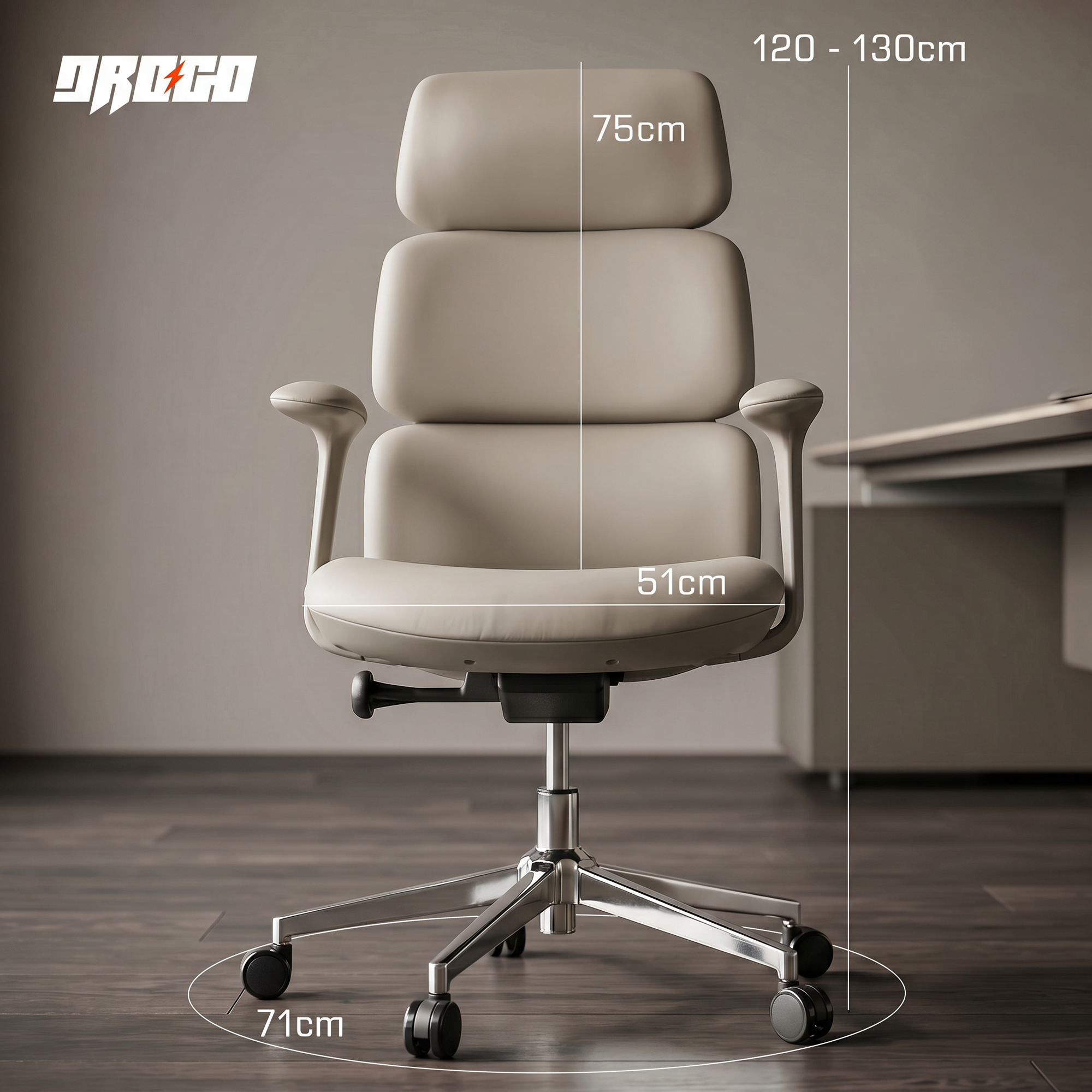Drogo Cloud Ergonomic Office Chair for Work from Home