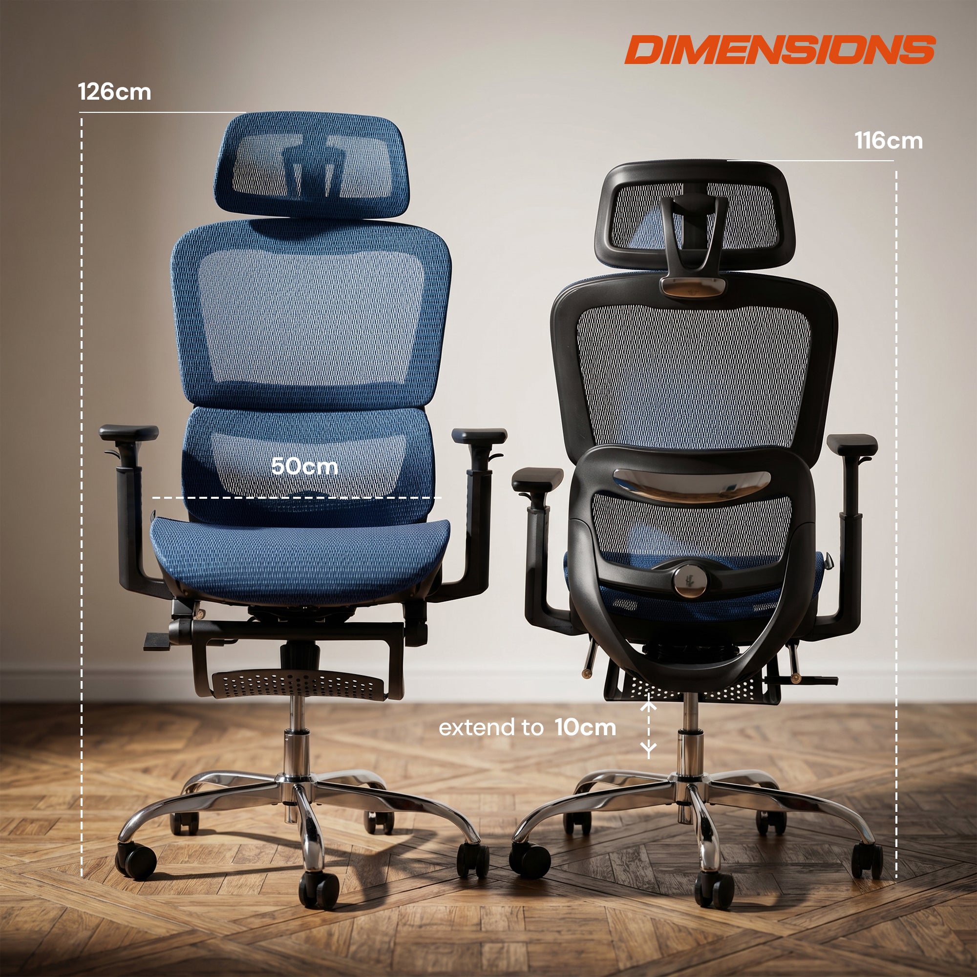 Drogo ProFlex Ergonomic Office Chair for Work from Home