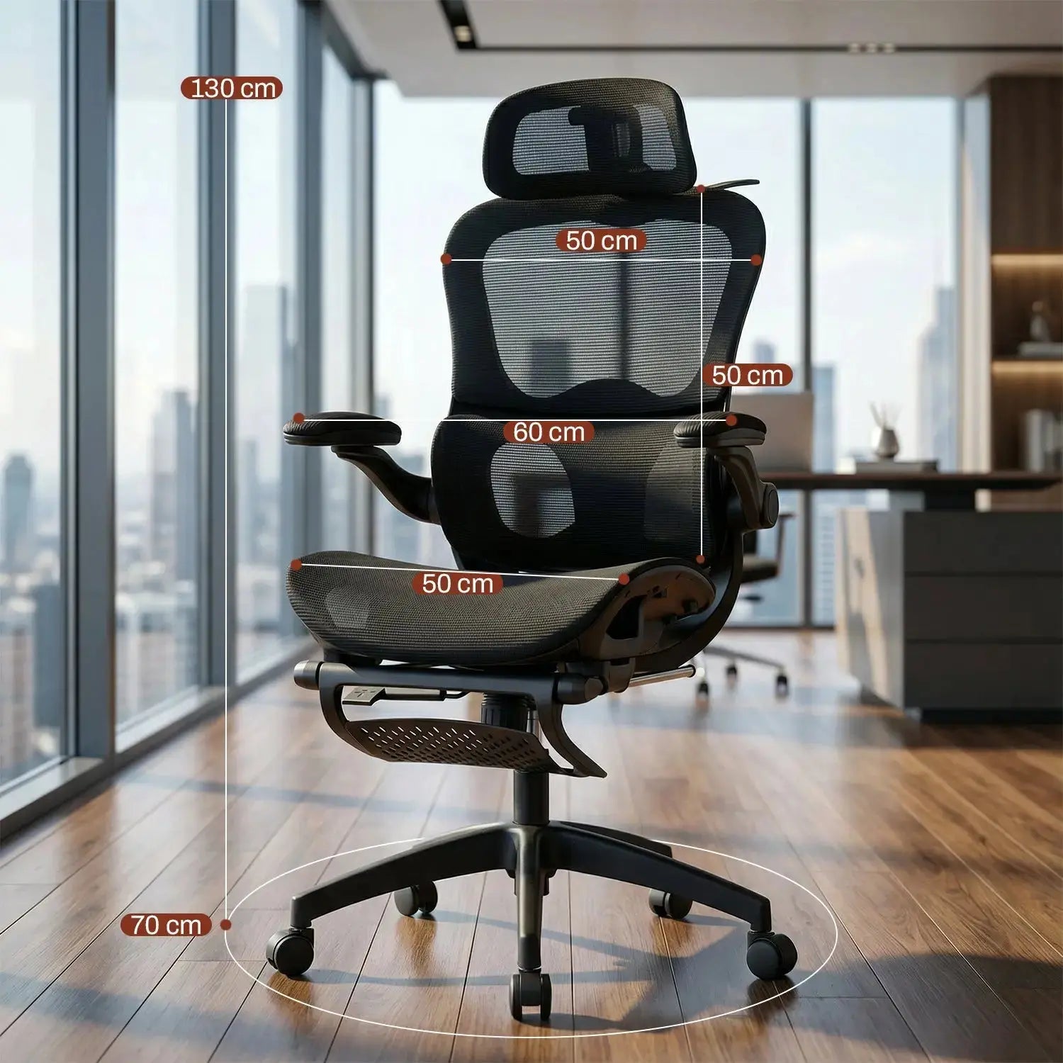 Drogo Quantum Ergonomic Computer Office Chair Drogo India