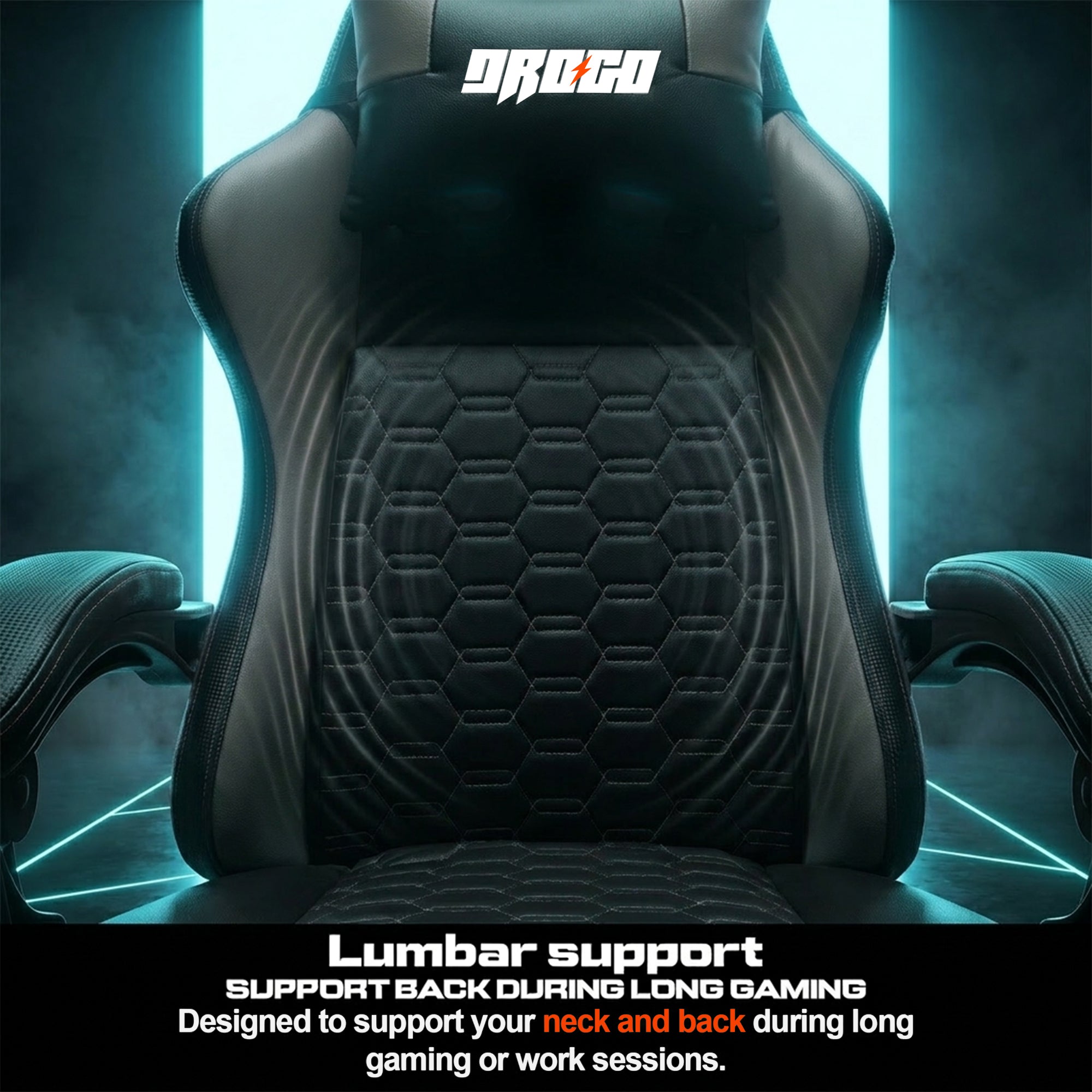 Drogo Pulse Ergonomic Gaming Chair High Back Office Computer Chair