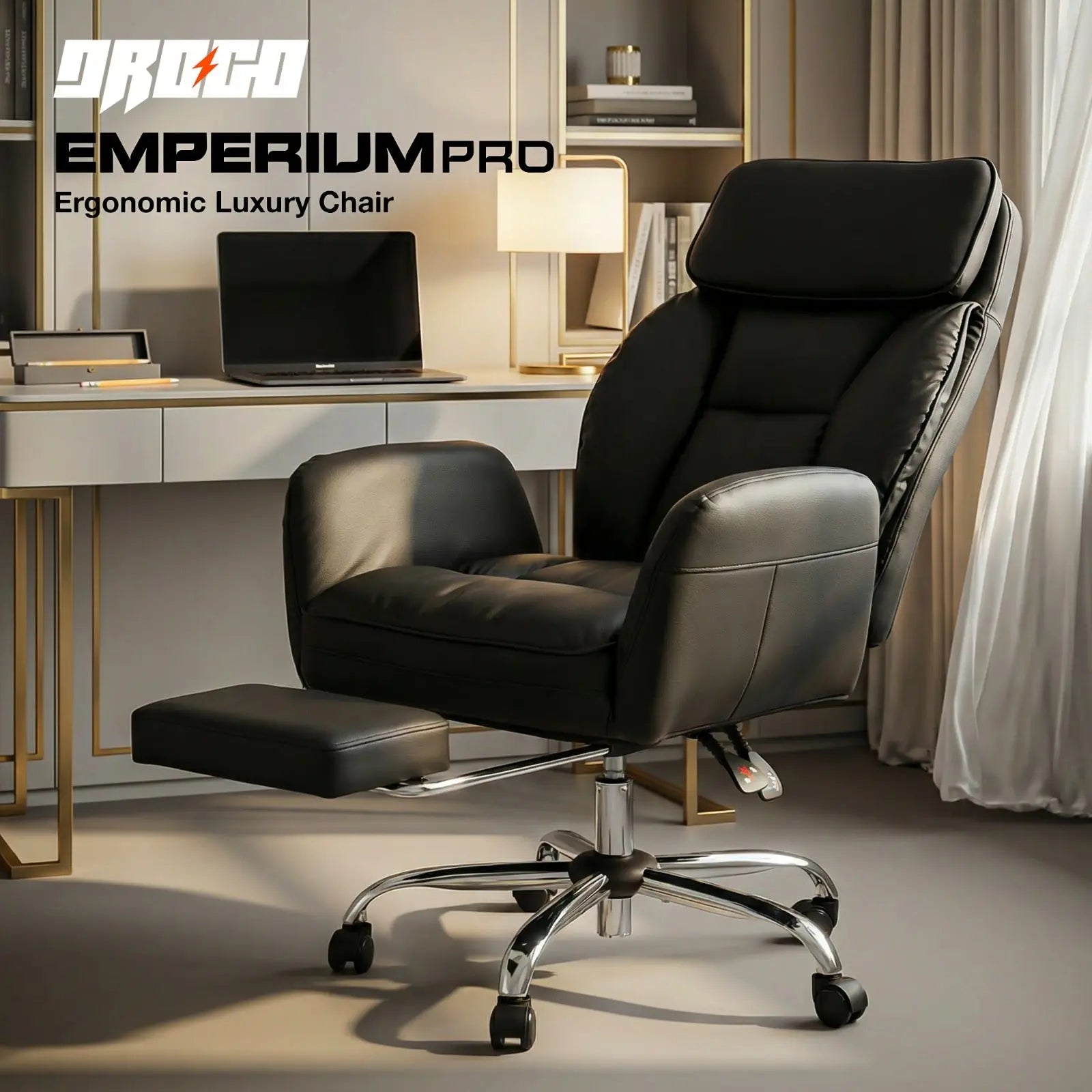 Drogo Emperium Pro Ergonomic Chair for Office and Work From Home Drogo India
