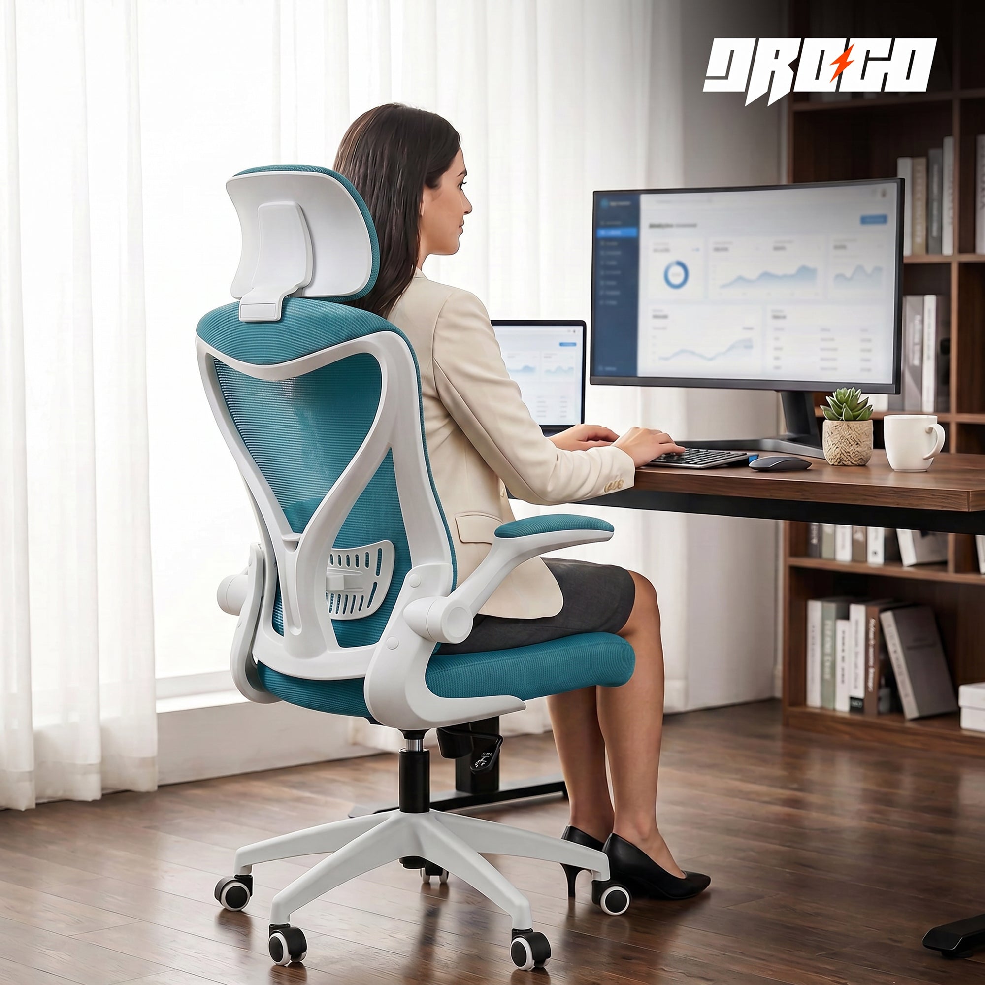 Drogo Marshal Pro Premium Ergonomic Office Chair for Work from Home