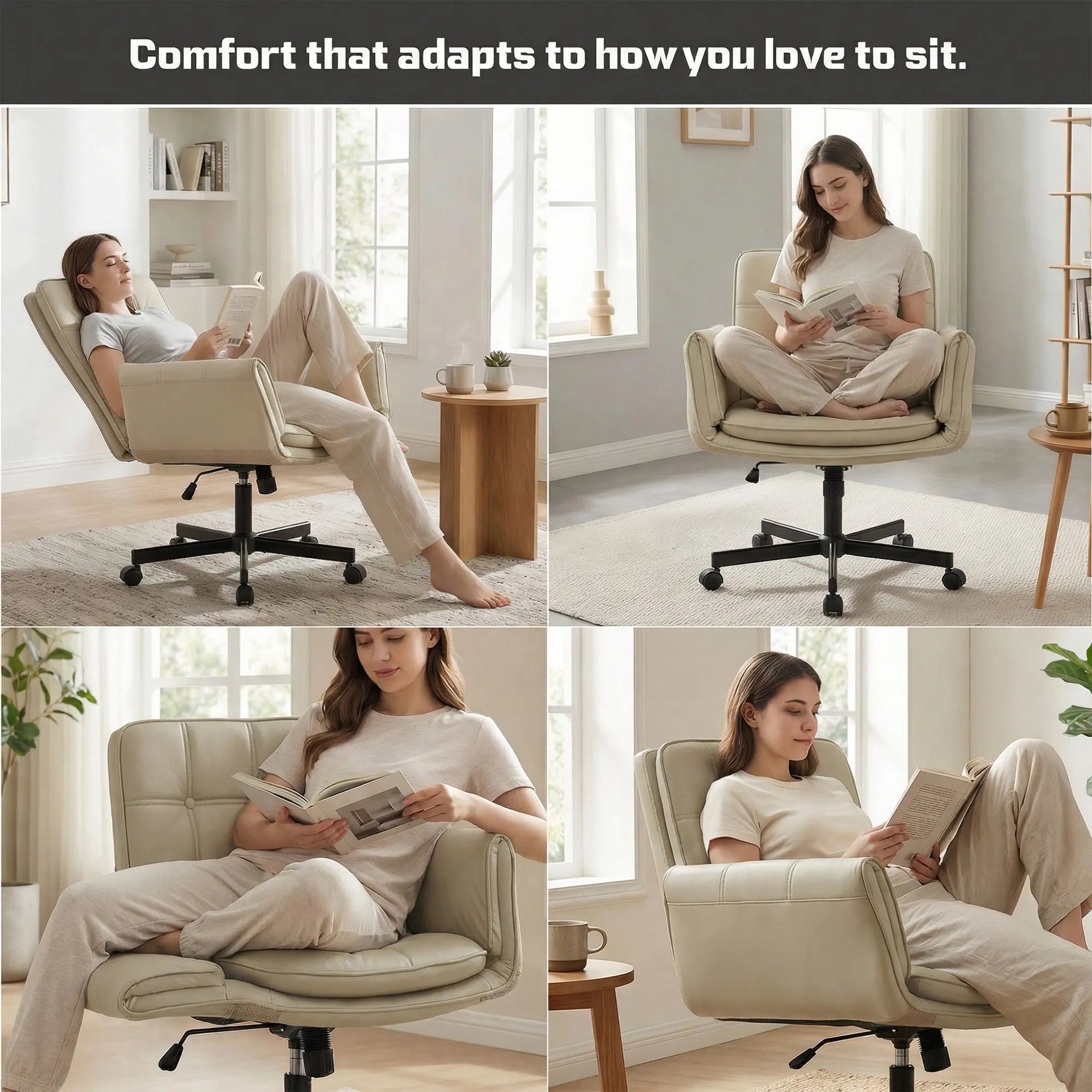 Zen Atora Ergonomic Cross-Legged Chair Drogo India