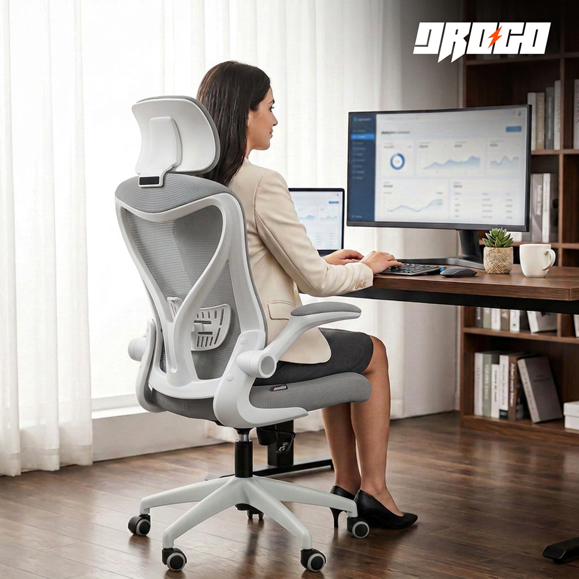 Drogo Marshal Pro Premium Ergonomic Office Chair for Work from Home