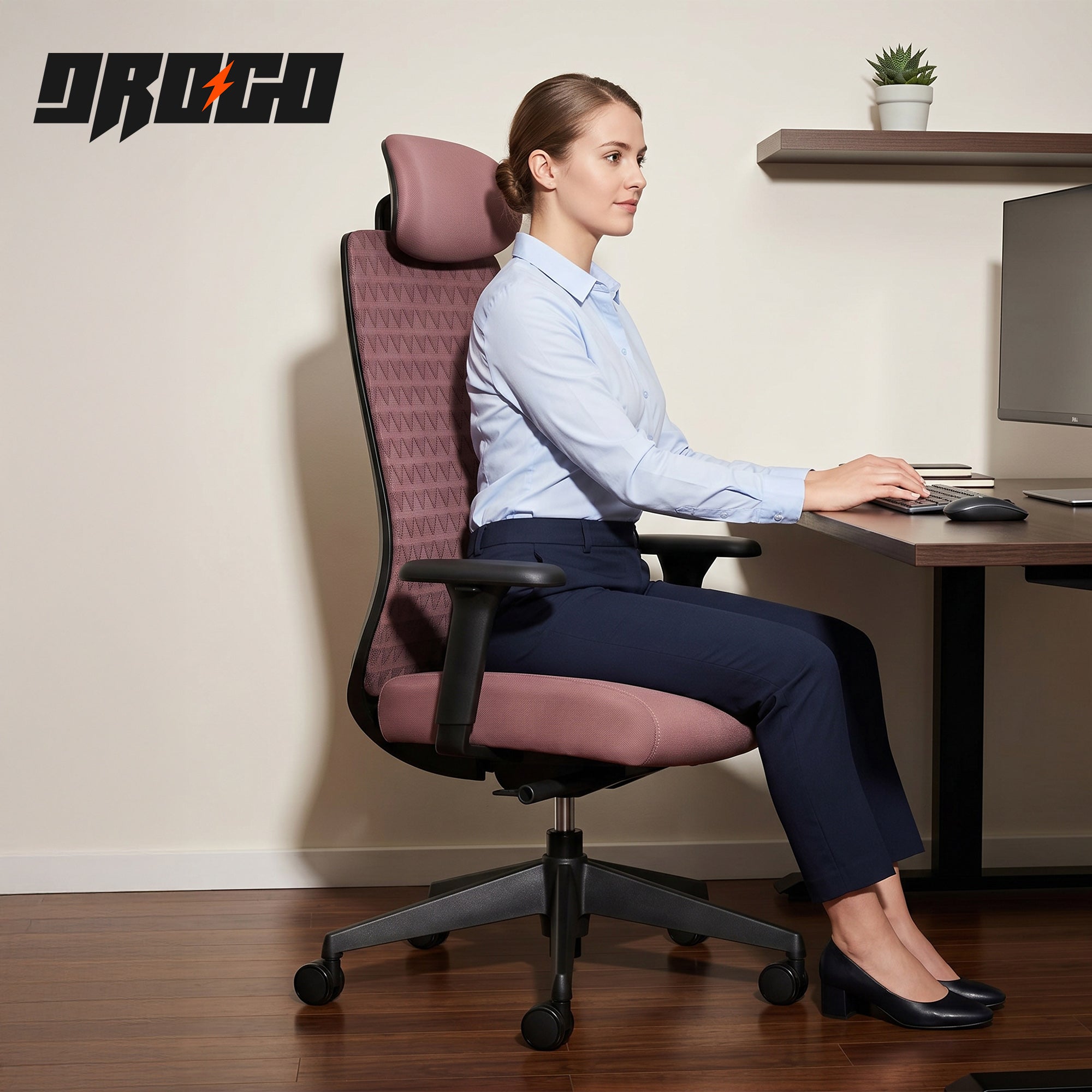 Drogo Moka Ergonomic Office Chair for Work