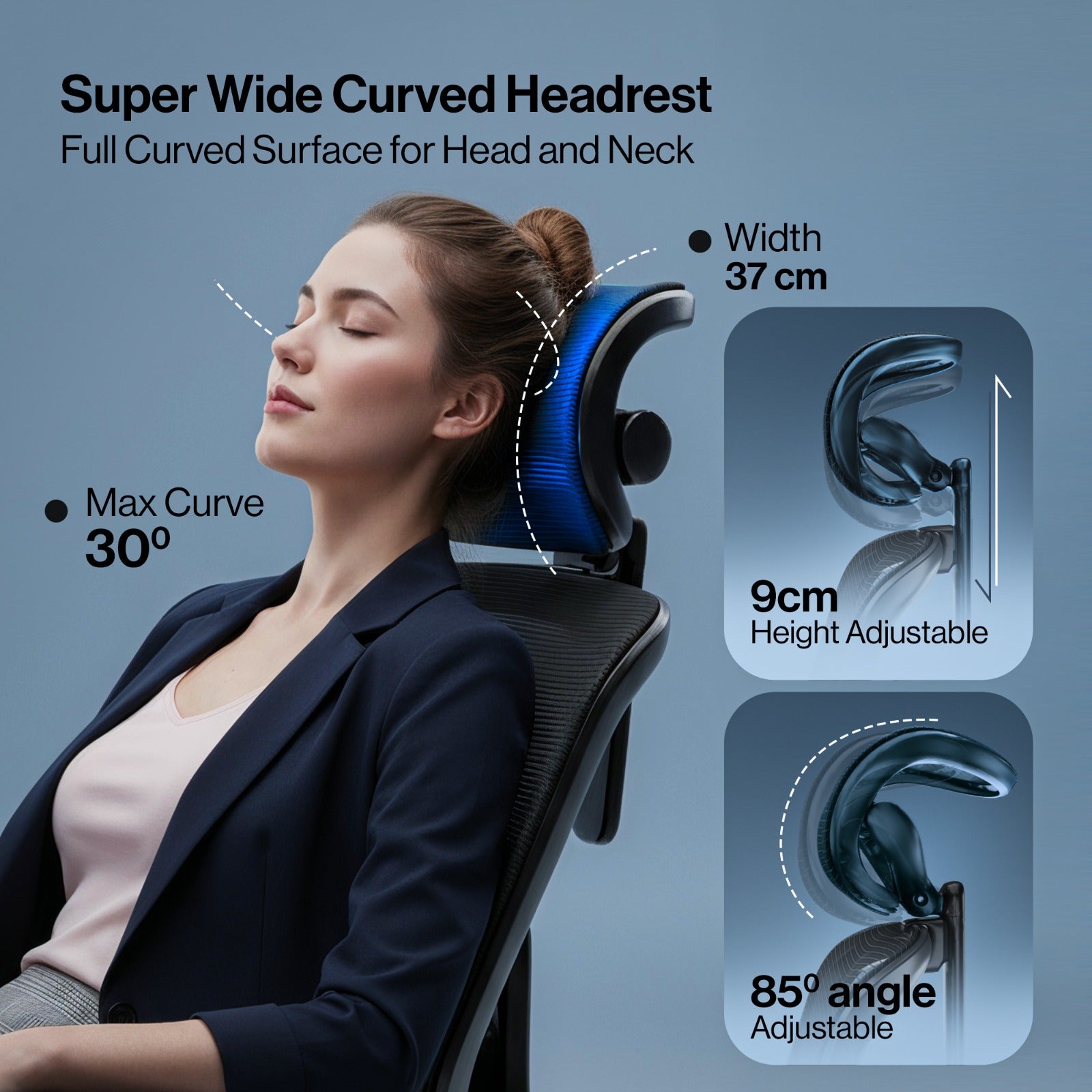 Drogo Flow 360 Ergonomic Office Chair With Patented Flow Technology & Cable Mechanism