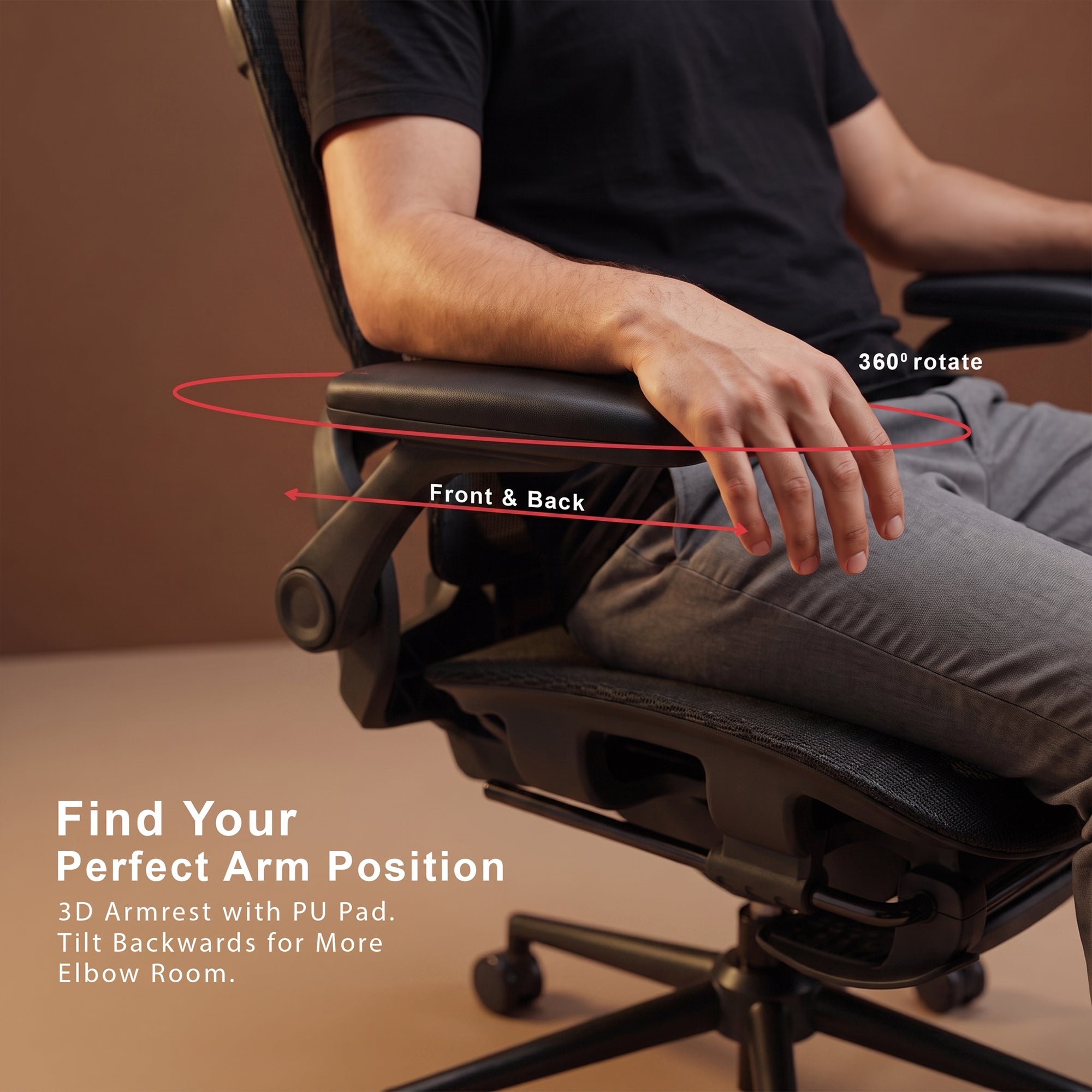 office chair with lumbar support