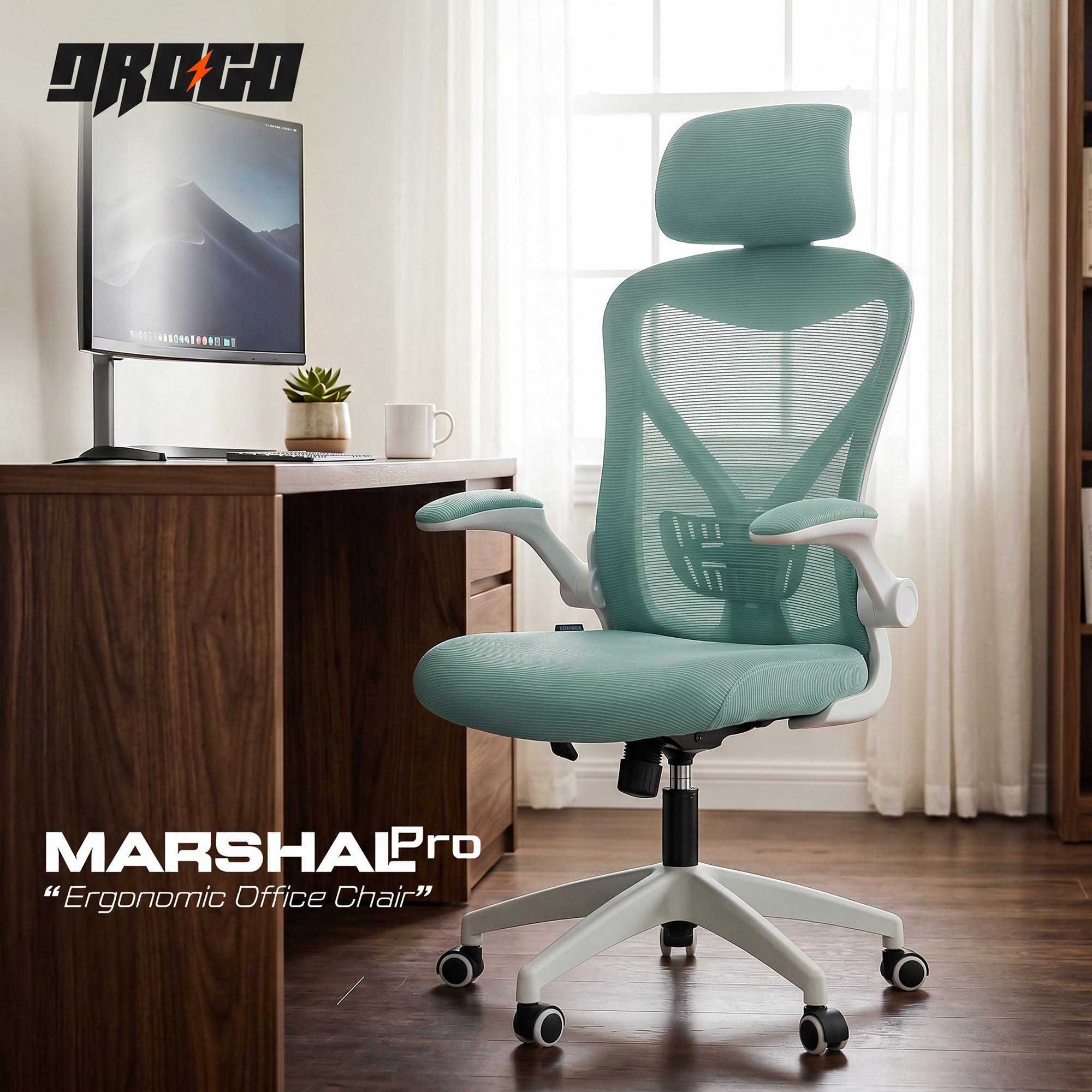 Drogo Marshal Pro Premium Ergonomic Office Chair for Work from Home