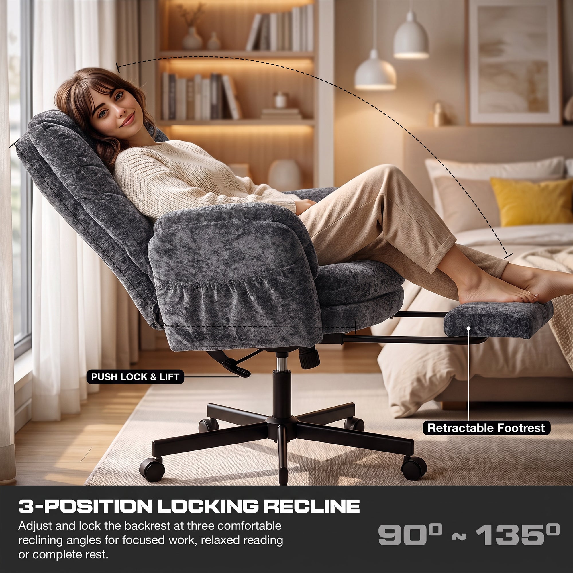 recliner chair for home office.