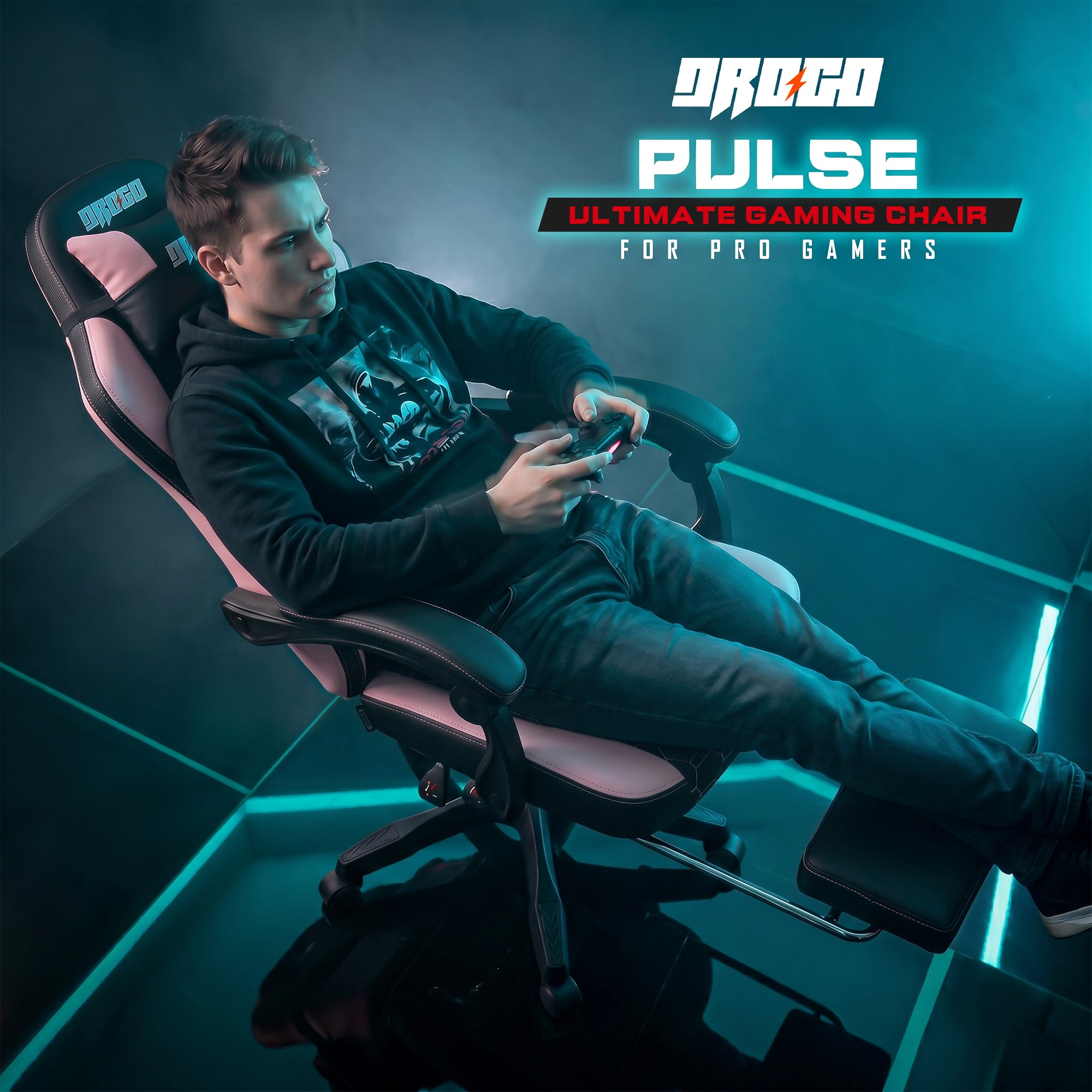 Drogo Pulse Ergonomic Gaming Chair High Back Office Computer Chair
