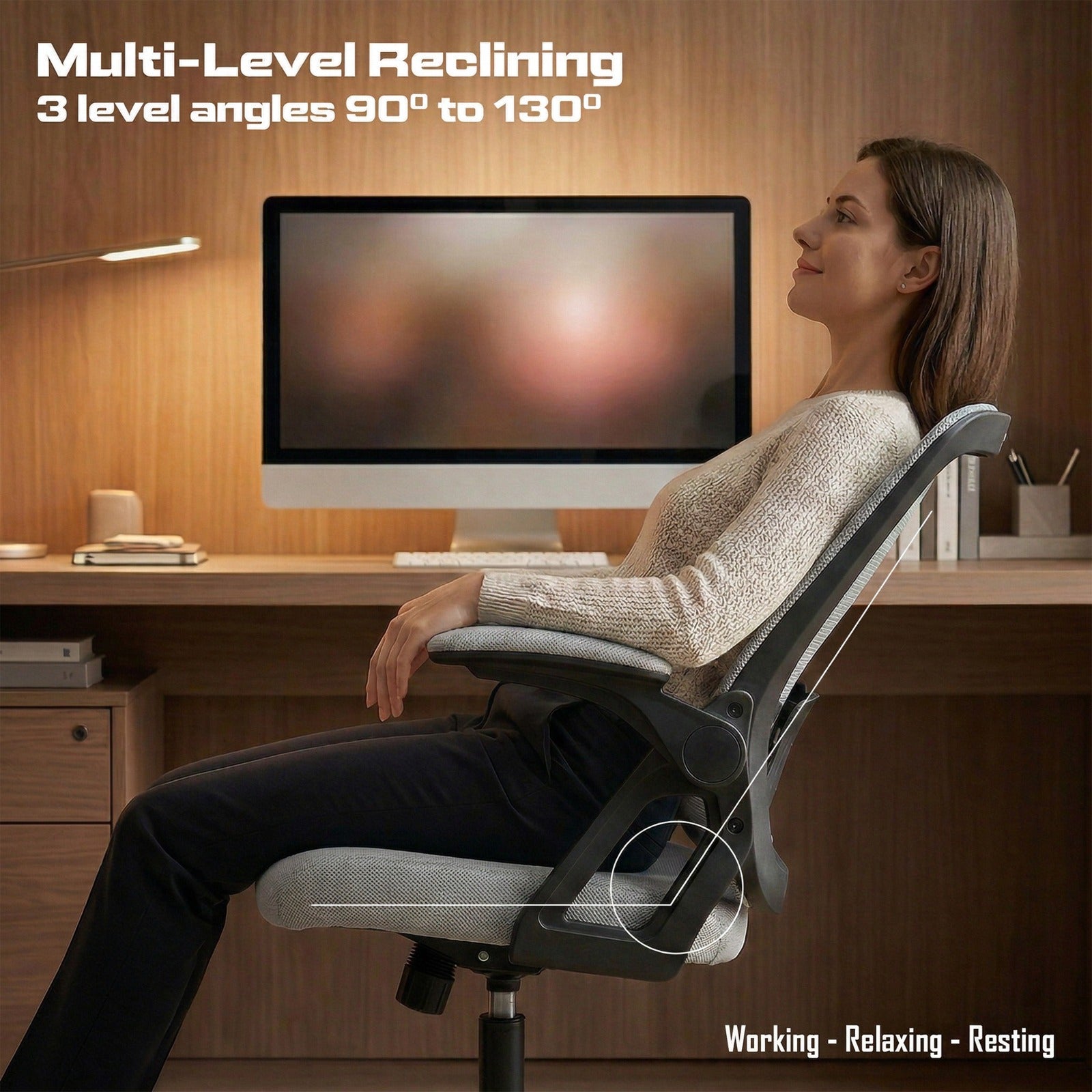 Drogo DynamicWing Ergonomic Computer Chair for Work from Home