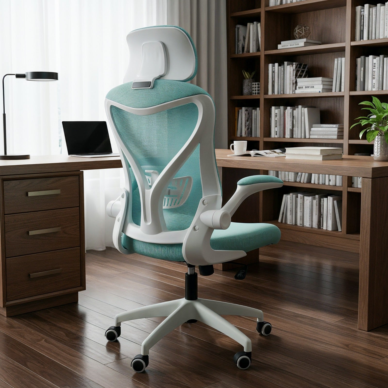 Drogo Marshal Pro Premium Ergonomic Office Chair for Work from Home, Flip-up Armrest
