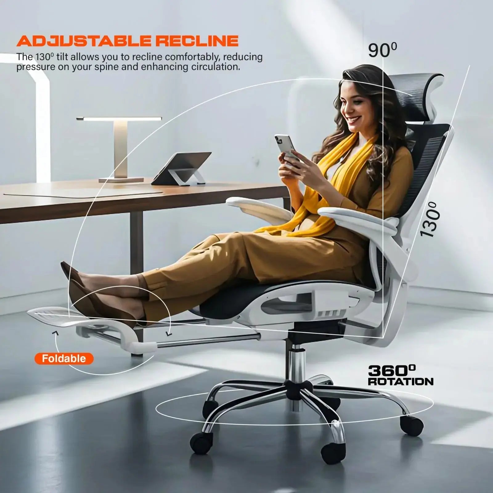 Drogo Ergonex Ergonomic Office Chair For Work From Home With Breathable Mesh Drogo Ergonomics