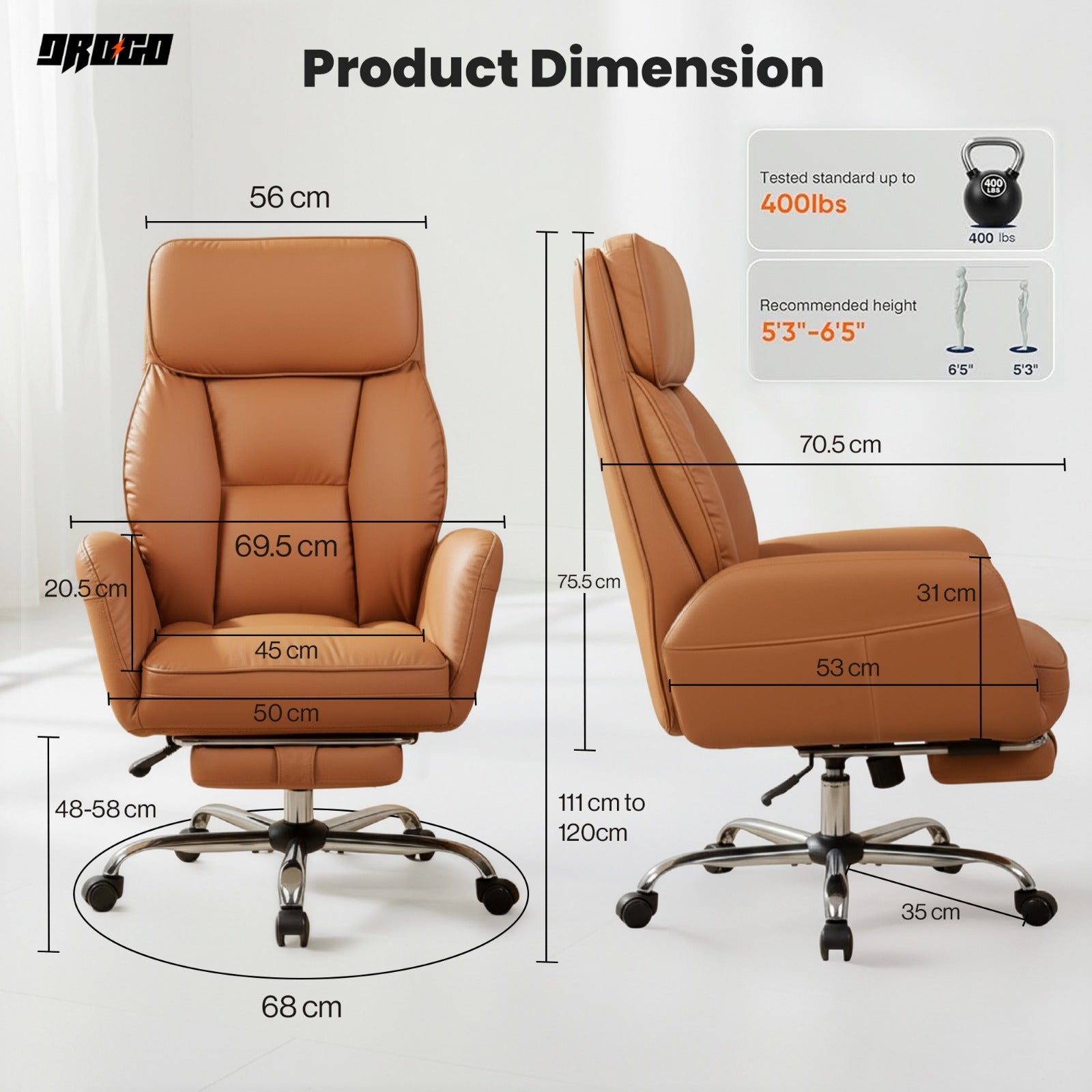 PREORDER Drogo Emperium Pro Ergonomic Luxury Chair for Office and Work From Home