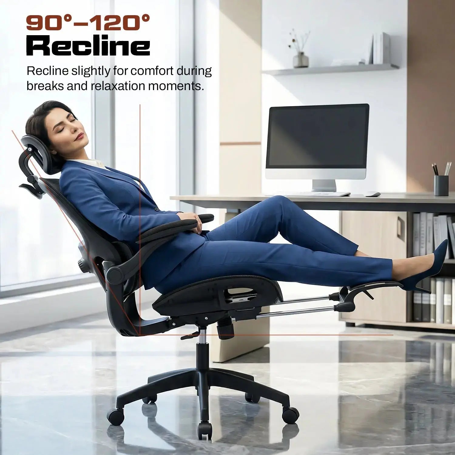 Drogo Quantum Ergonomic Computer Office Chair Drogo India
