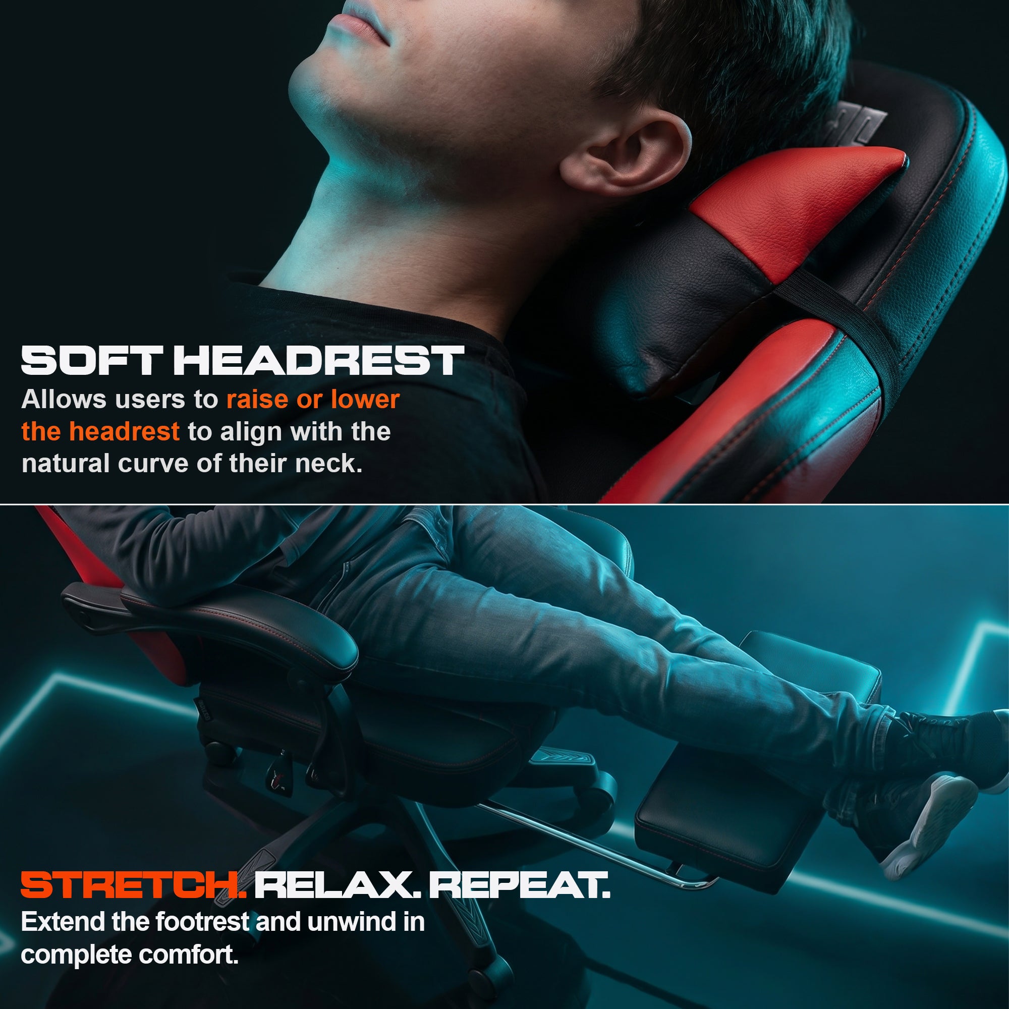 Drogo Pulse Ergonomic Gaming Chair High Back Office Computer Chair