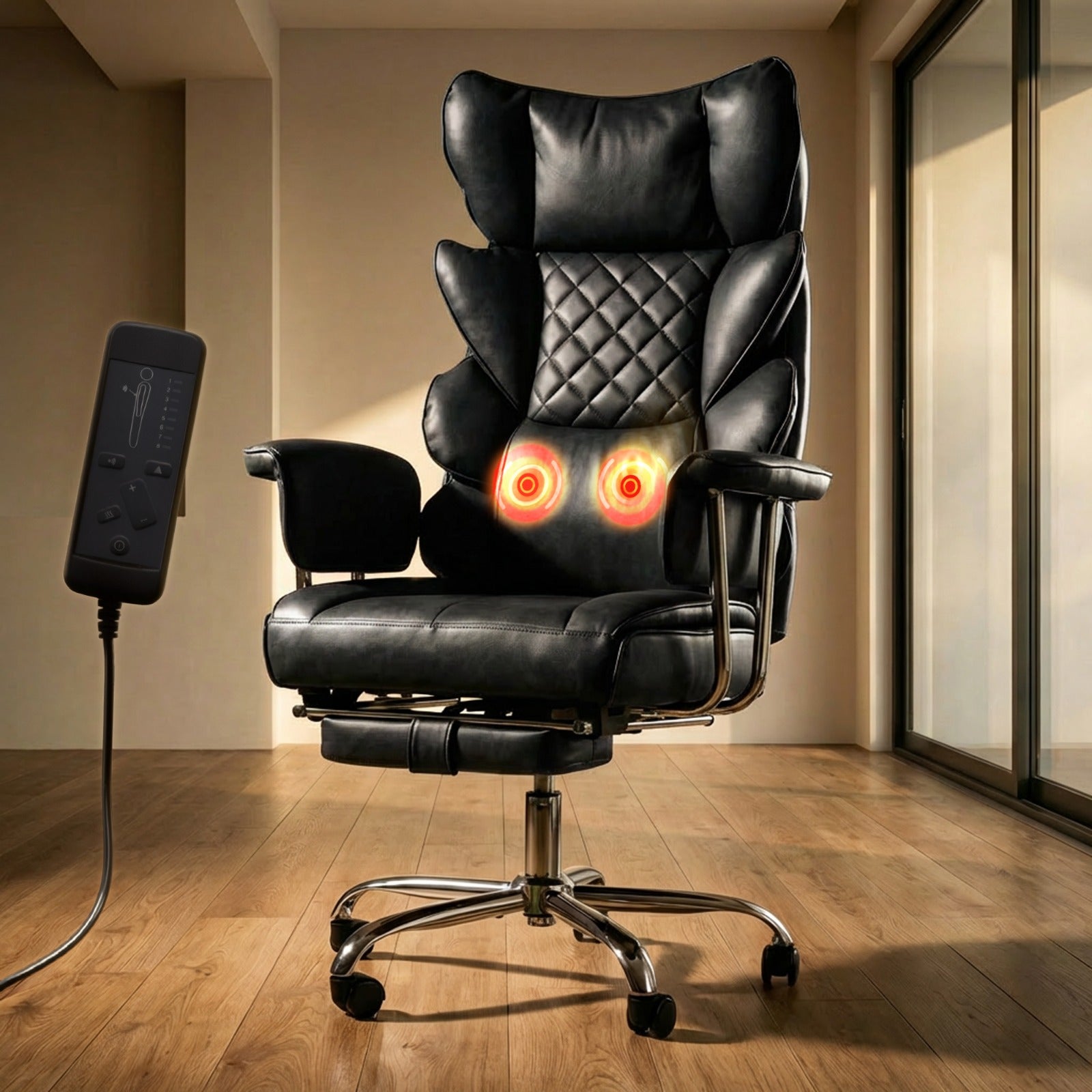 Drogo Monarch X Executive Massage Office Chair with Heat Therapy