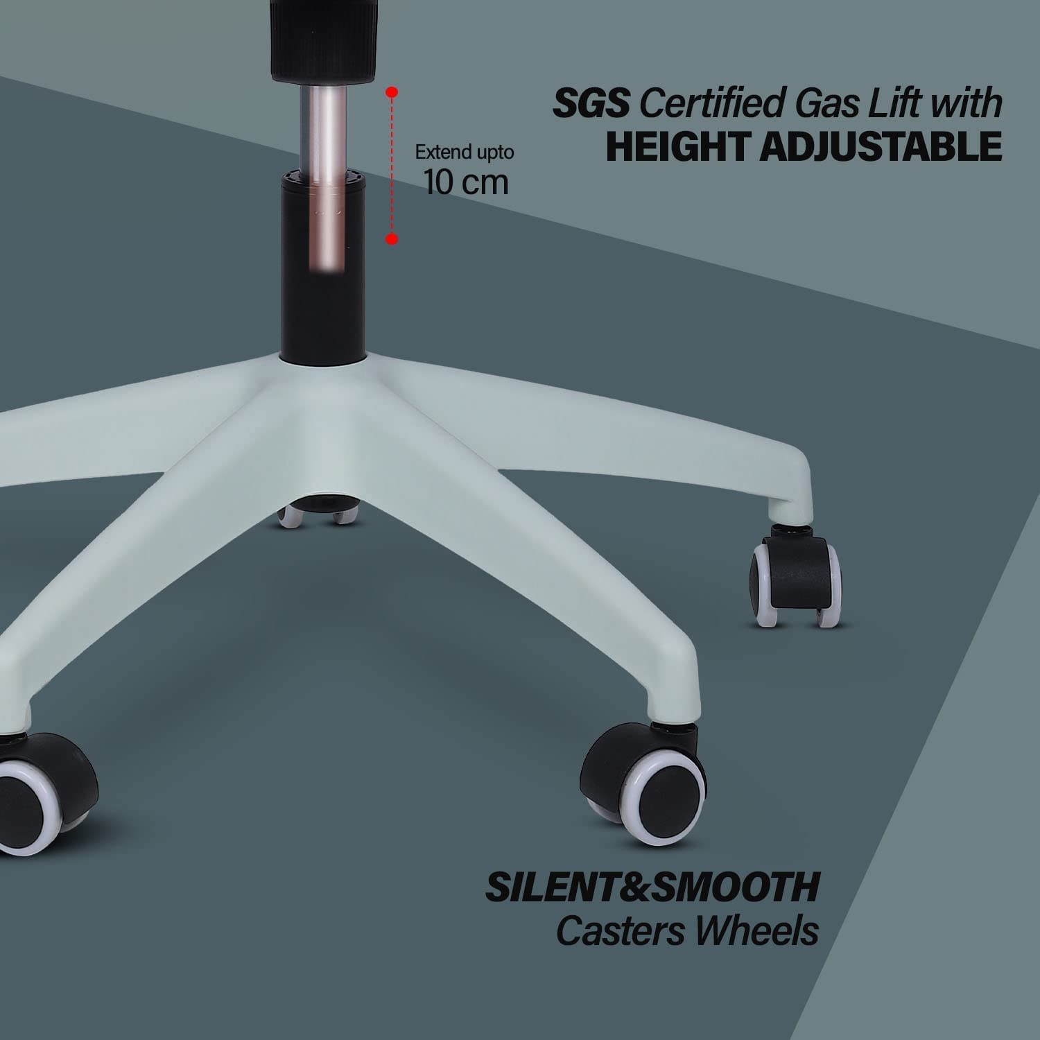 Drogo Marshal Lite Ergonomic Office Chair for Work from Home, High Back Computer Chair