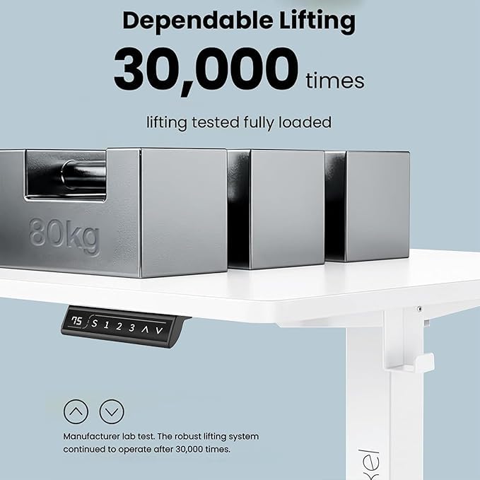 Drogo Artidesk Lite X-Large Electric Height Adjustable Table for Office & Home (160x75cm)