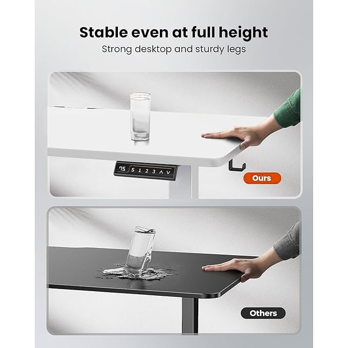 Drogo Artidesk Lite X-Large Electric Height Adjustable Table for Office & Home (160x75cm)