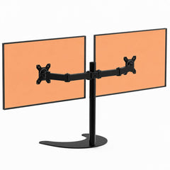 Drogo Artikel Dual Monitor Mount Adjustable VESA Arms C-Clamp & Grommet Fits 32 inch Screens