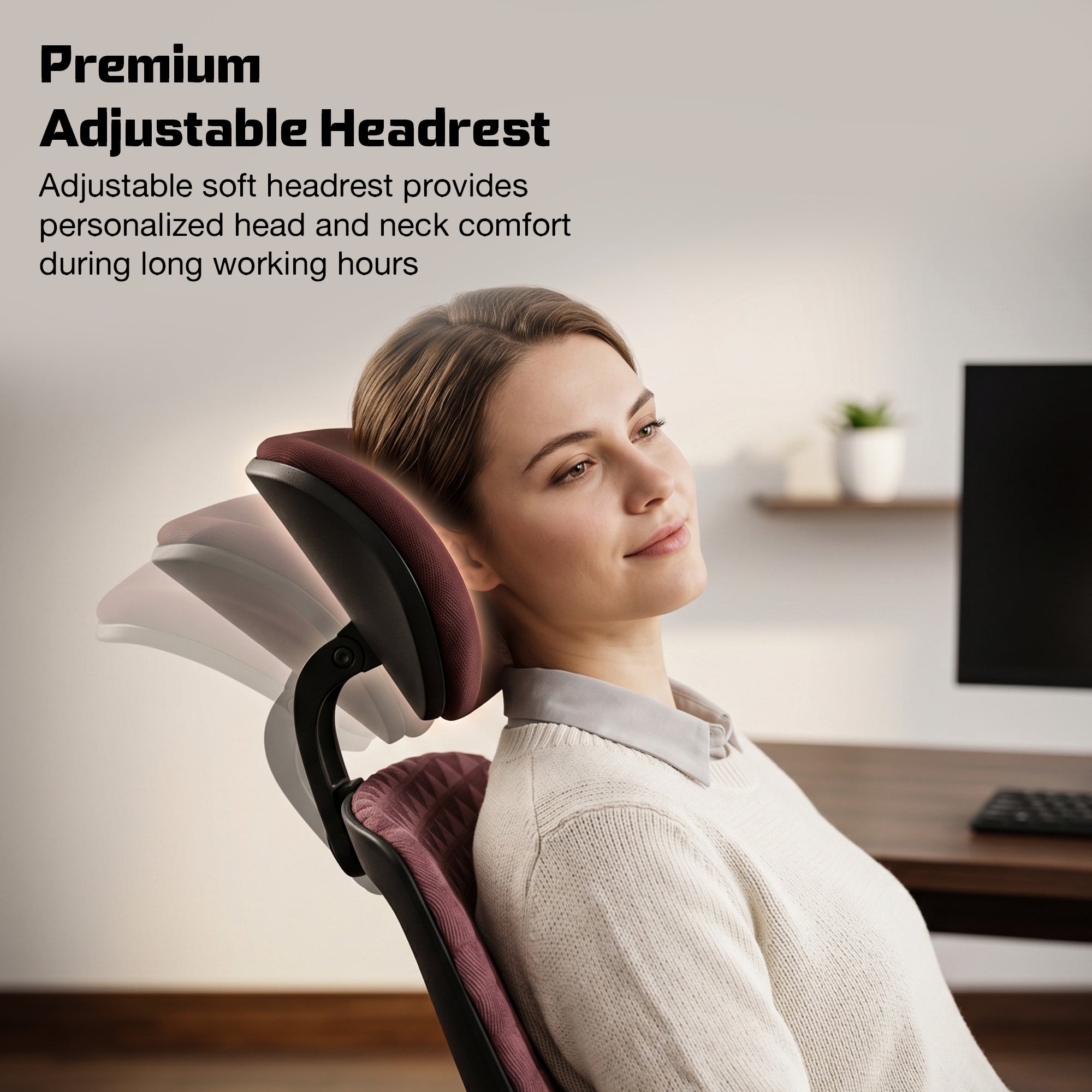 Drogo Moka Ergonomic Office Chair for Work