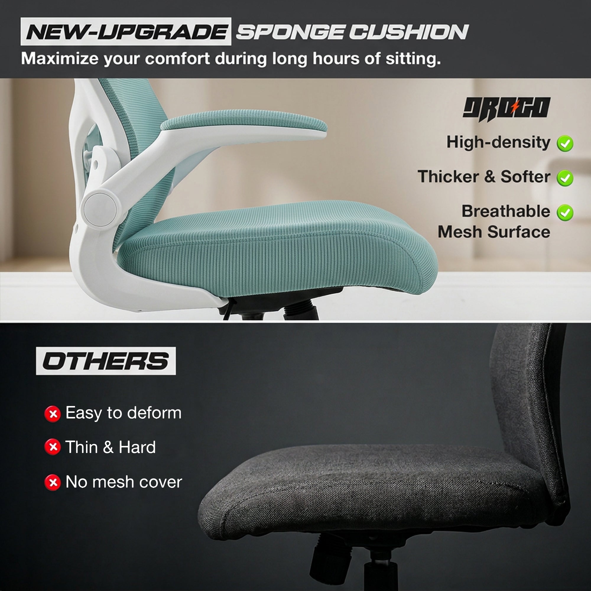 Drogo Marshal Pro Premium Ergonomic Office Chair for Work from Home