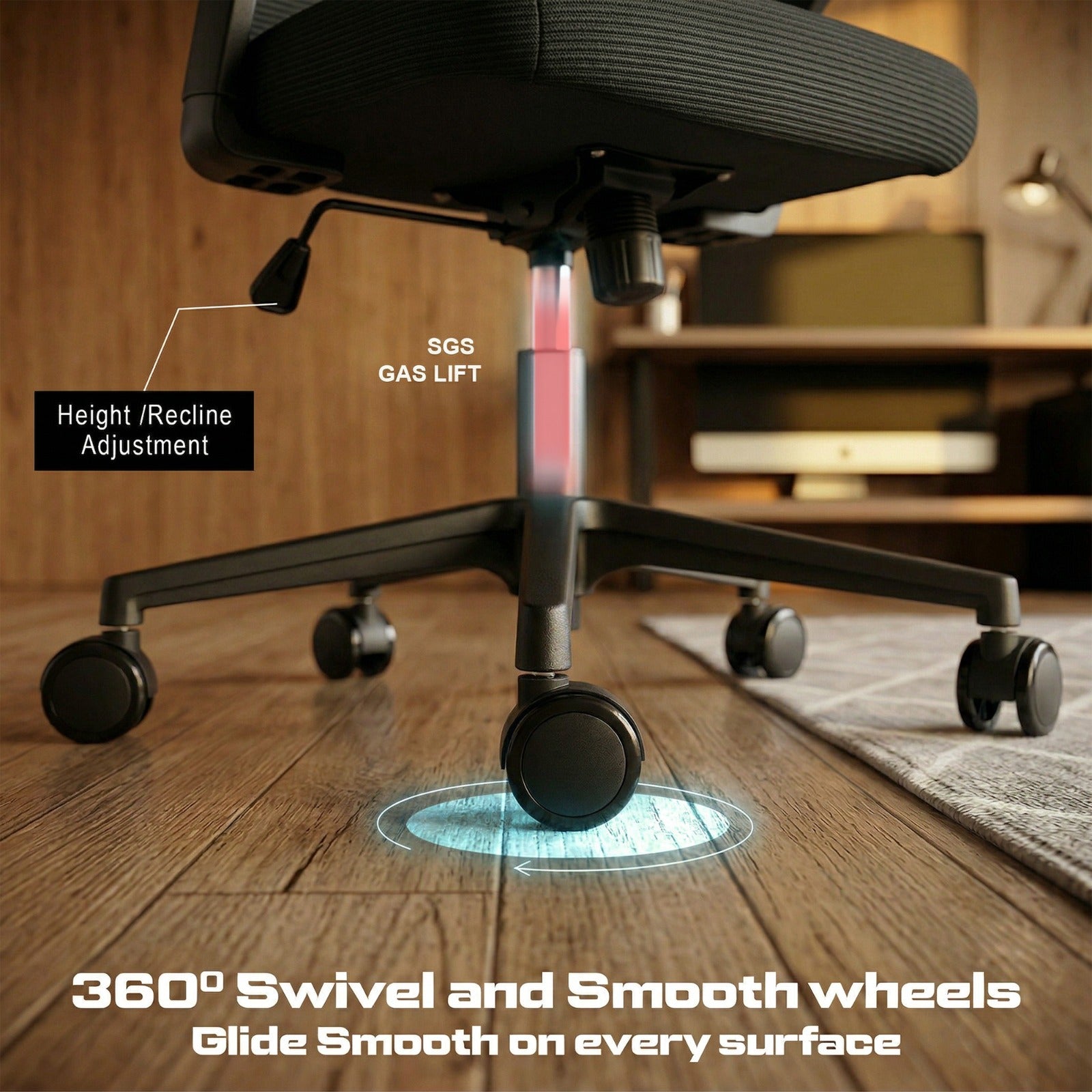 Drogo DynamicWing Ergonomic Computer Chair for Work from Home