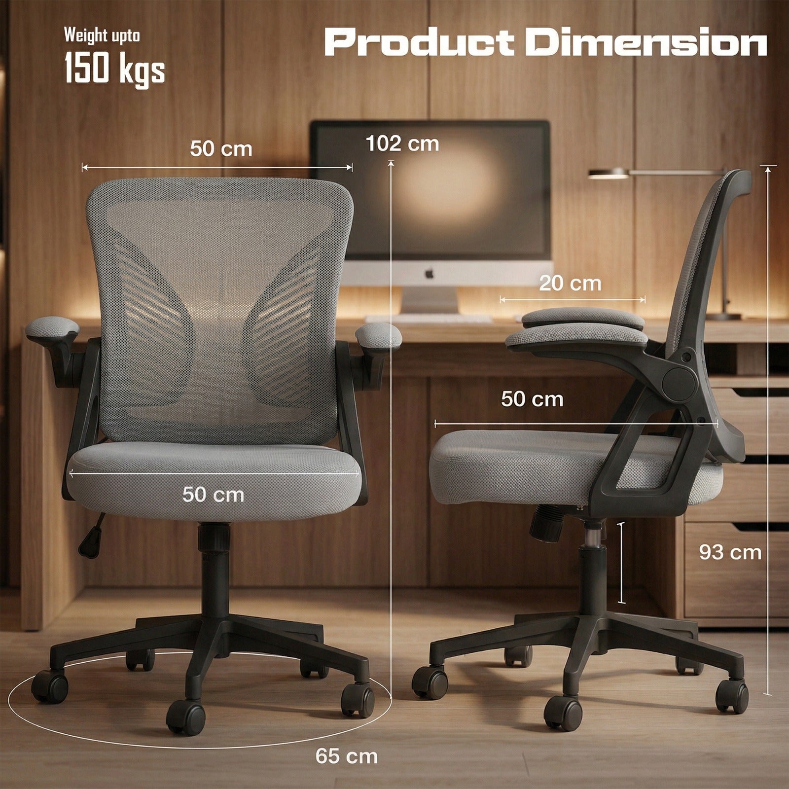 Drogo DynamicWing Ergonomic Computer Chair for Work from Home